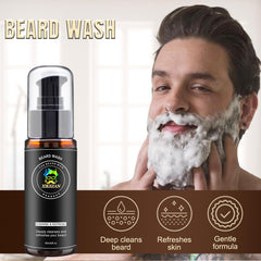 XIKEZAN beard balm seals in moisture for a smoother finish.