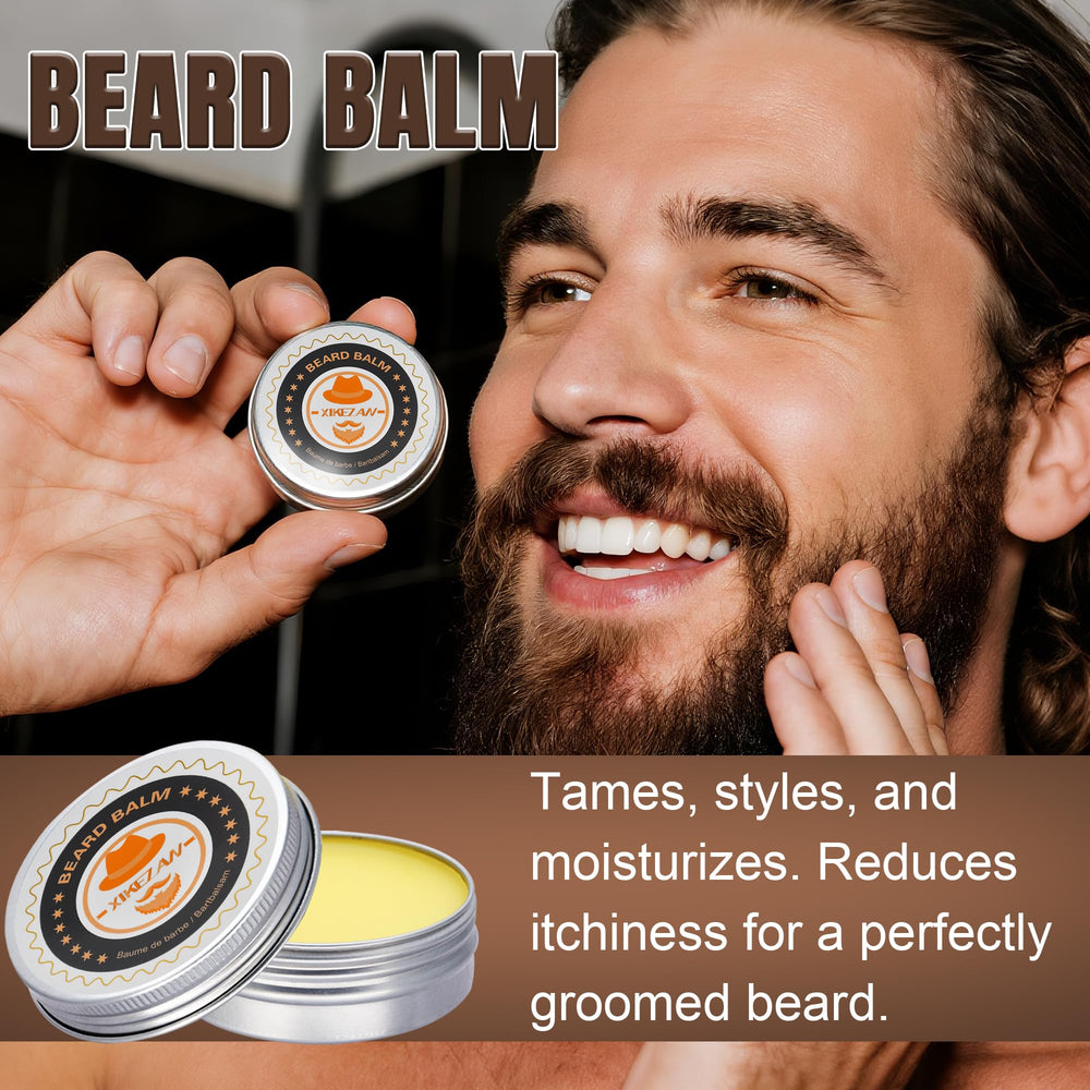 XIKEZAN wooden beard comb enables precise grooming and shaping.
