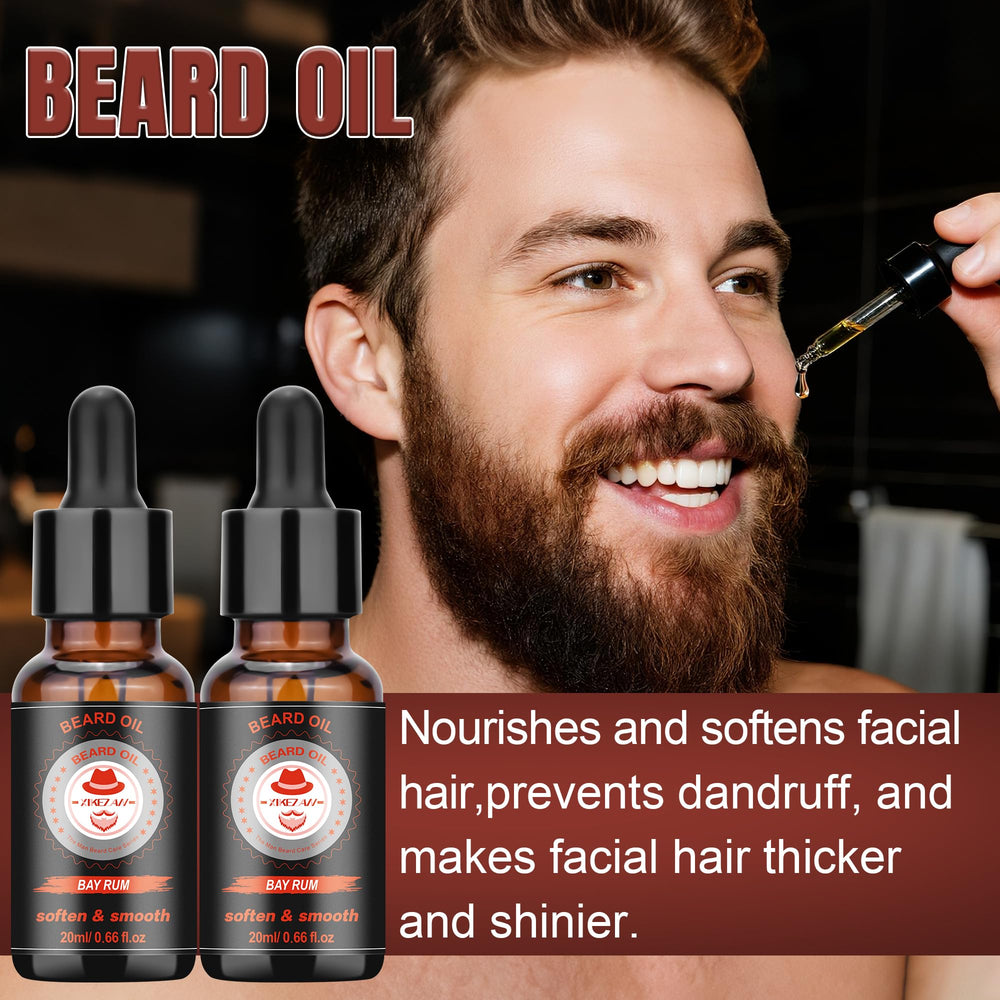 XIKEZAN beard conditioner smooths and nourishes facial hair.