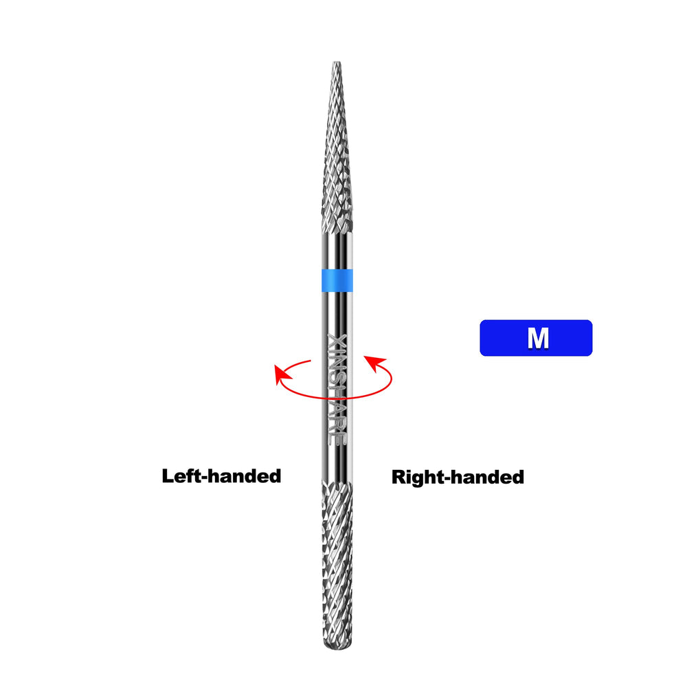 Xinshare cuticle trimming bit precise under-nail access for cleaner prep.