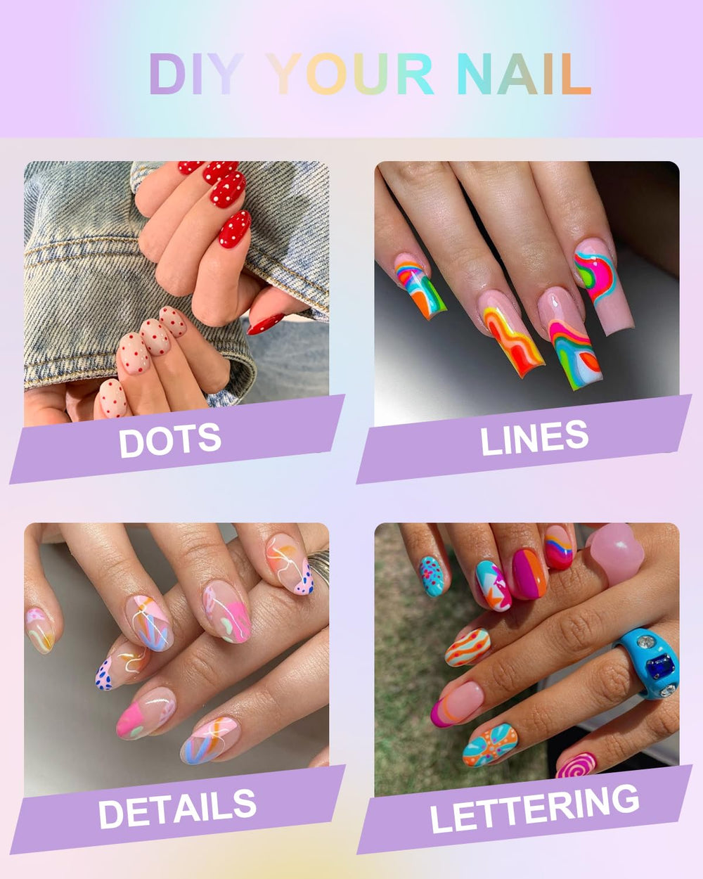 Xipan easy use nail art set ideal for beginners and pros alike