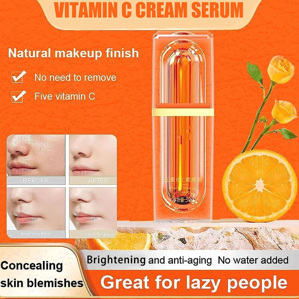 XIRUJNFD Tone-Up Cream swatch on hand demonstrating natural brightness.