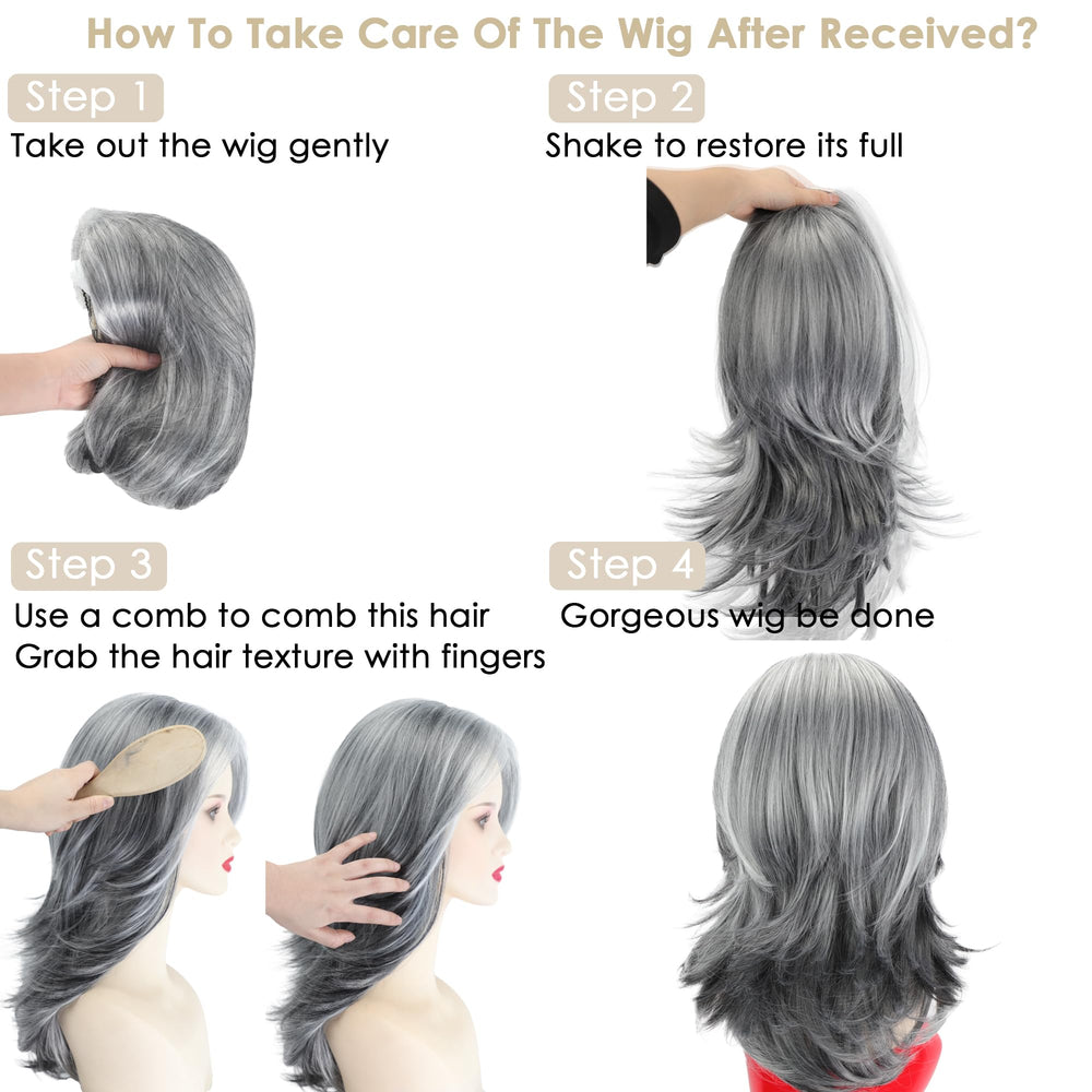 XIUFAXIRUSI heat-styling compatible wig allows quick reshaping between looks.