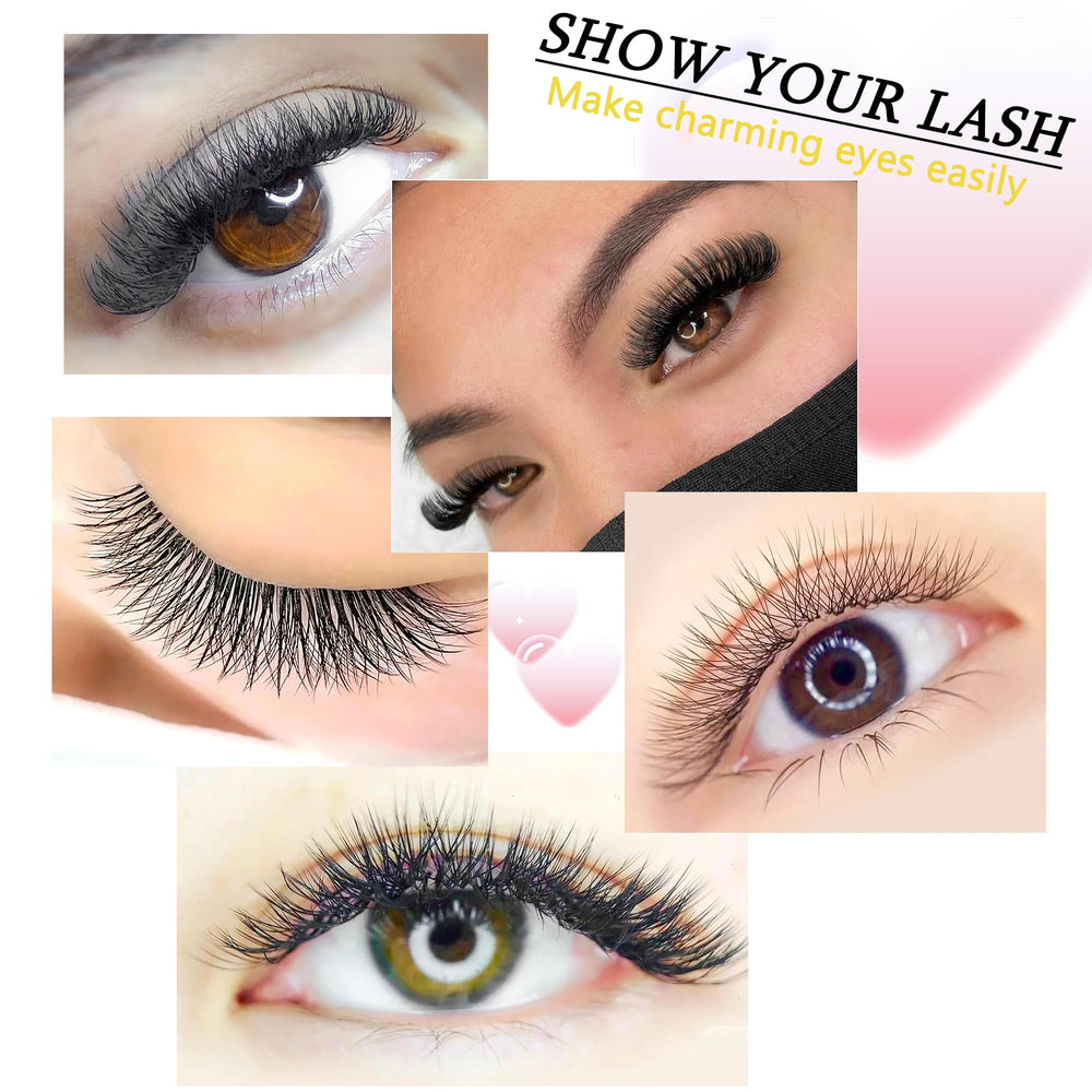 XIUSUZAKI beginner-friendly lashes tray for new artists
