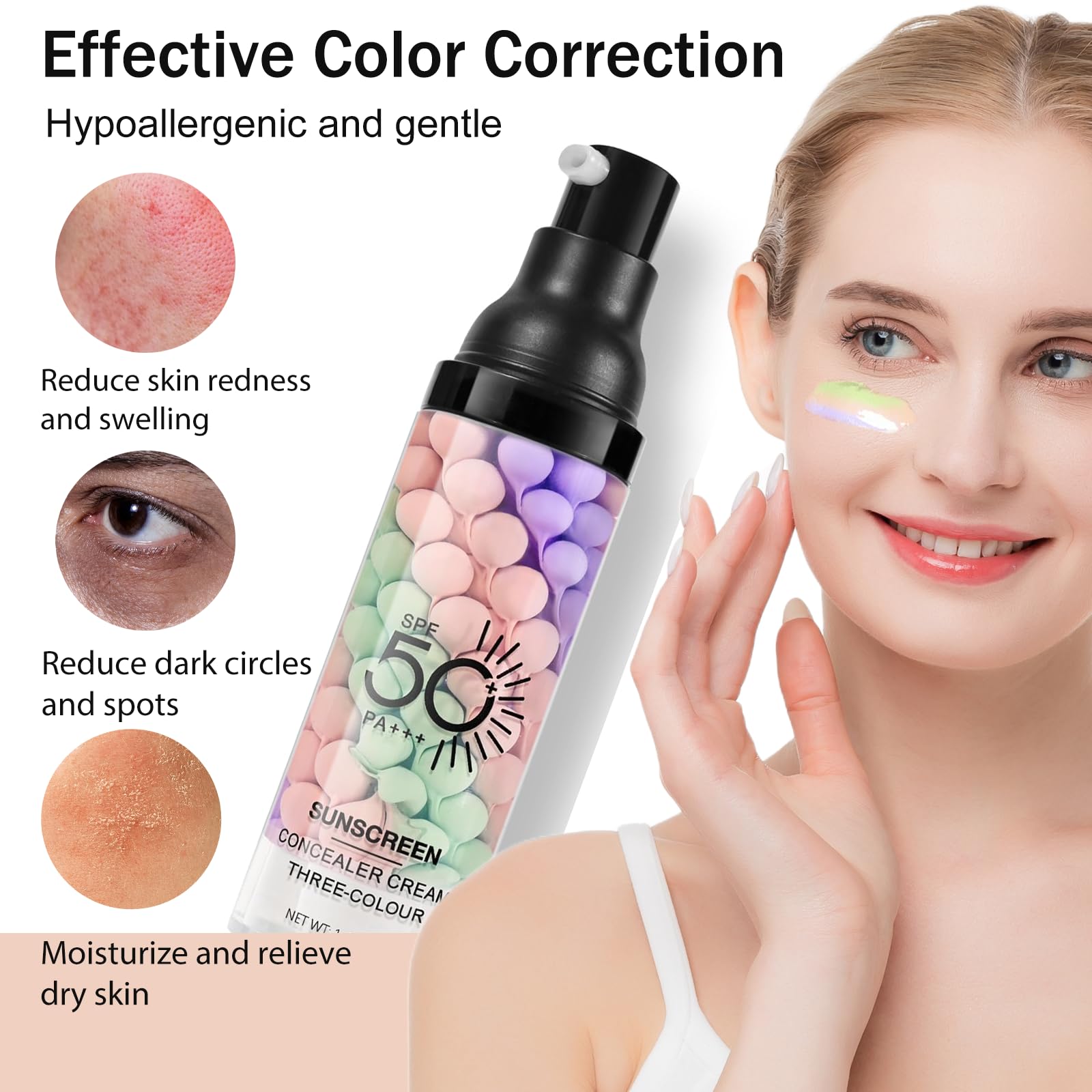 Xiuxixu color correcting primer creates natural looking skin for a flawless base