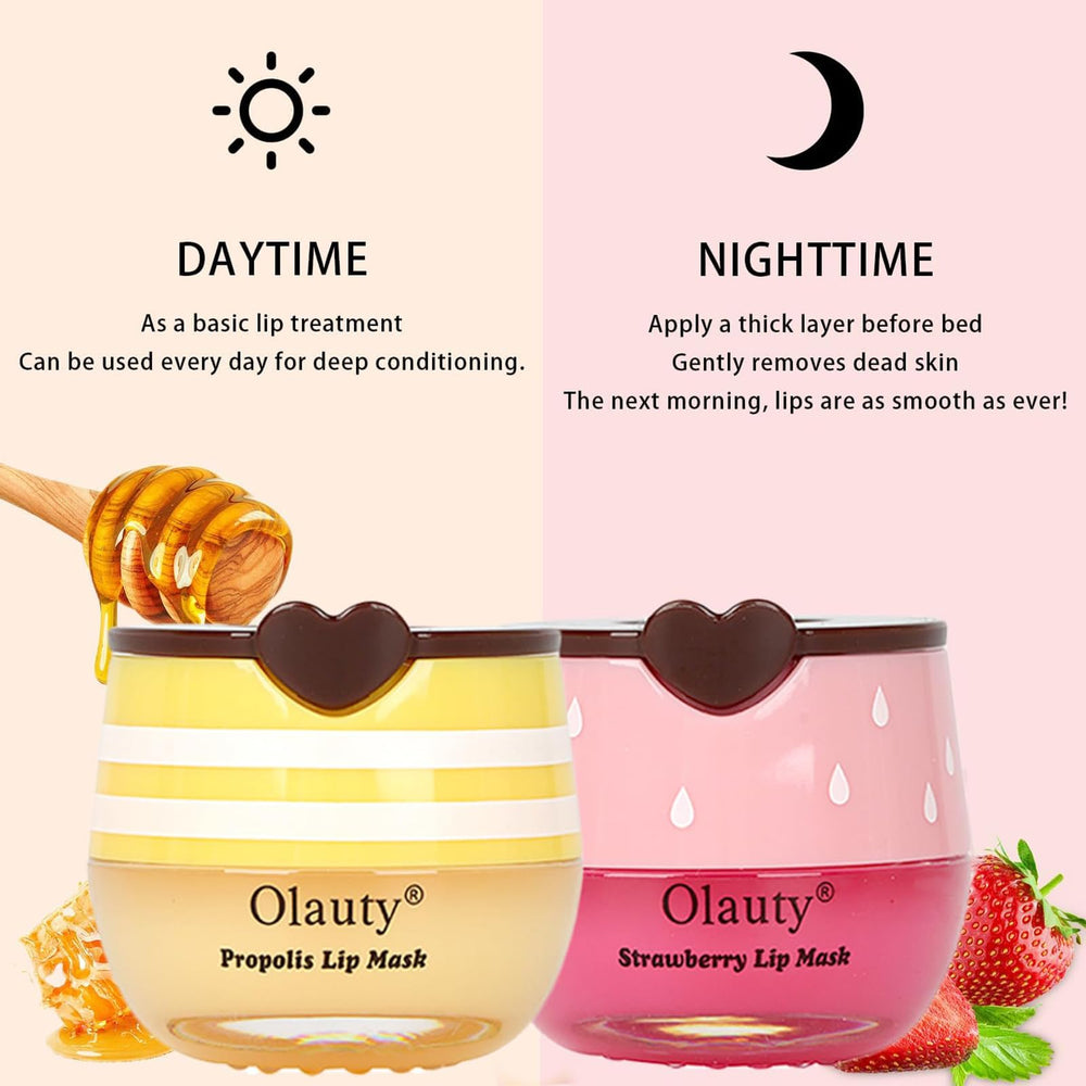 Xiuxixu night-time lip mask application designed for repair while you sleep.