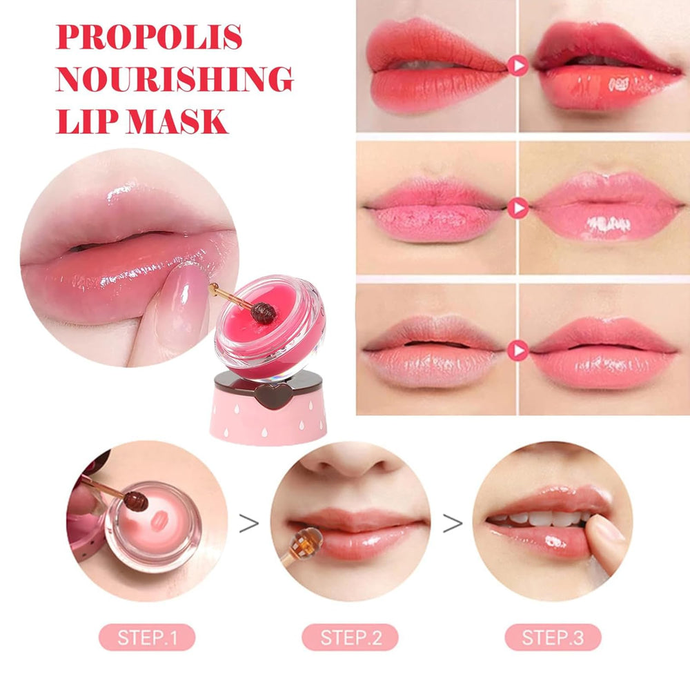Xiuxixu night-use lip mask provides overnight hydration.