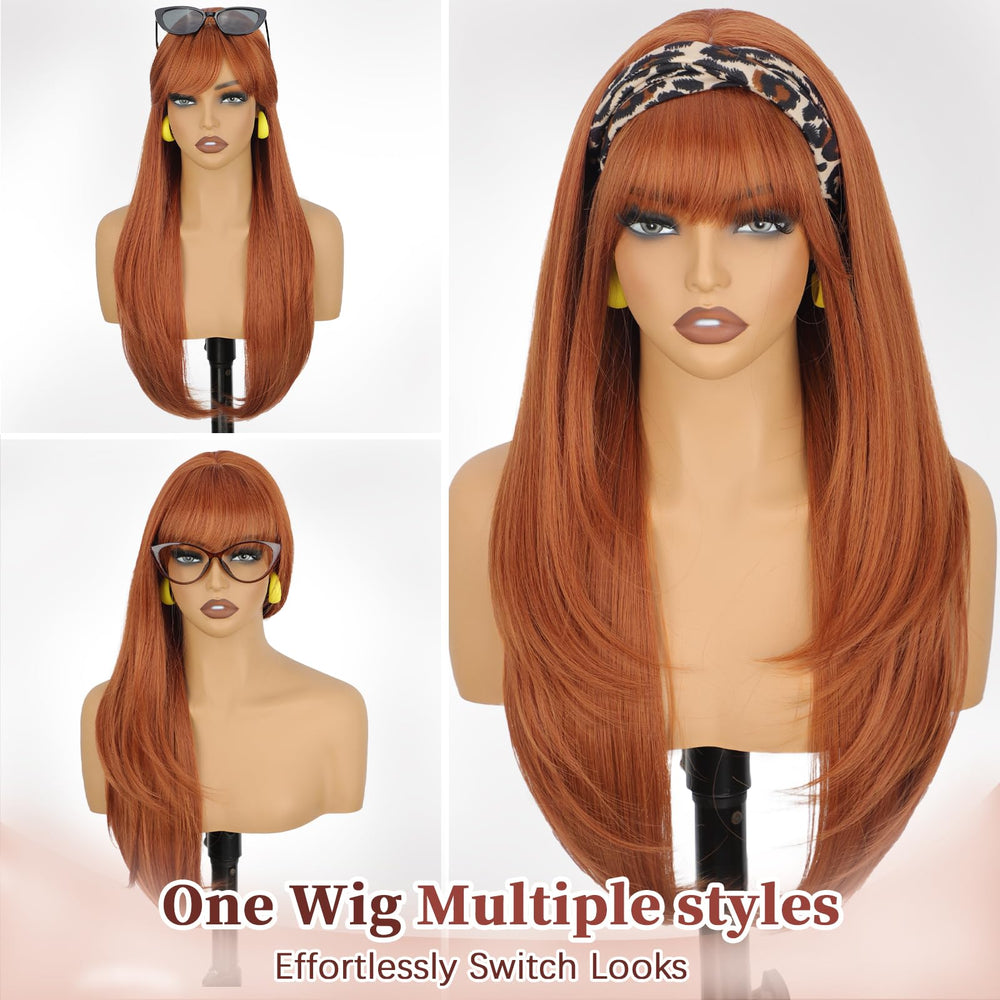 XIXIBI natural ginger color brightens complexion with sunny warmth