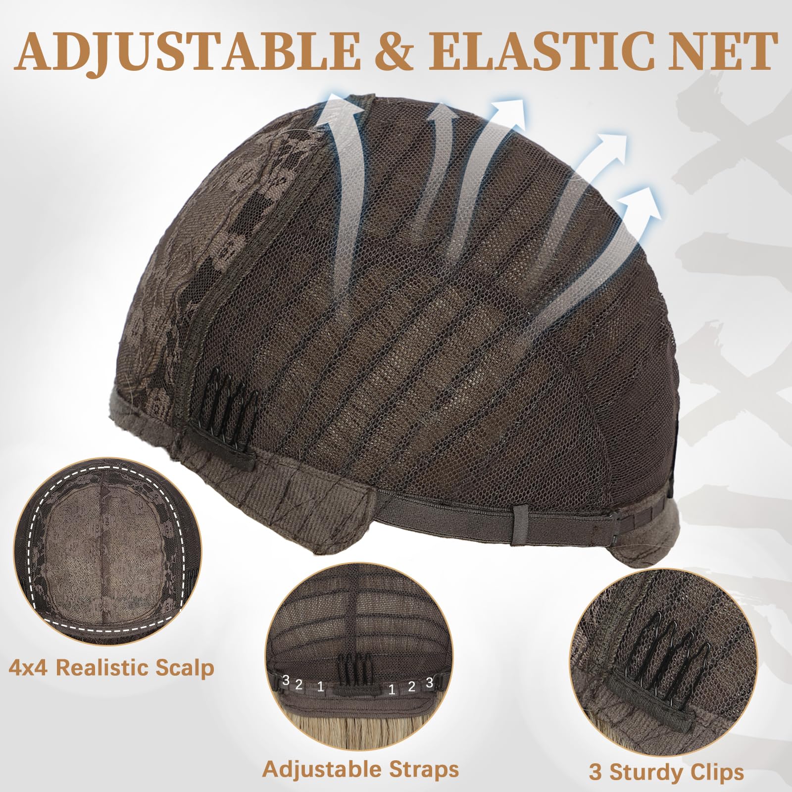XIXIBI secure-fit clips ensure stability during daily wear and cosplay