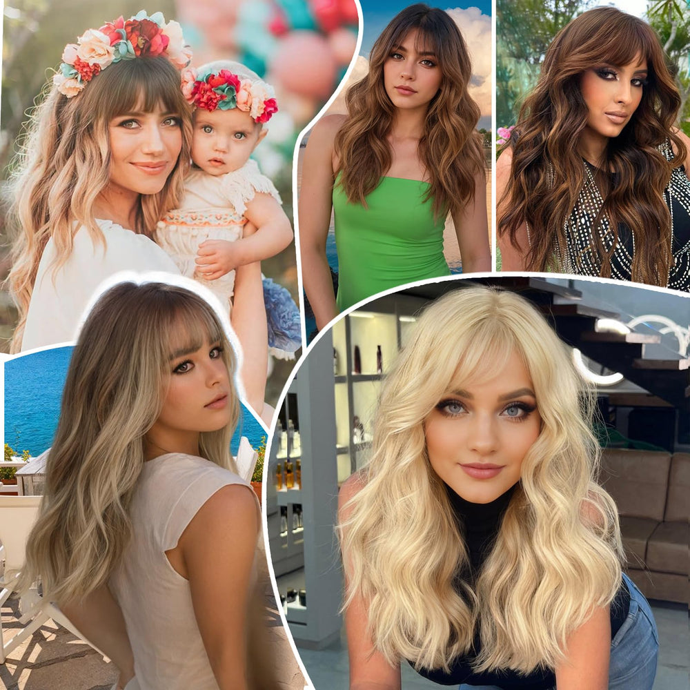 XIXIBI 20-inch blonde wig ideal for parties, weddings, and cosplay