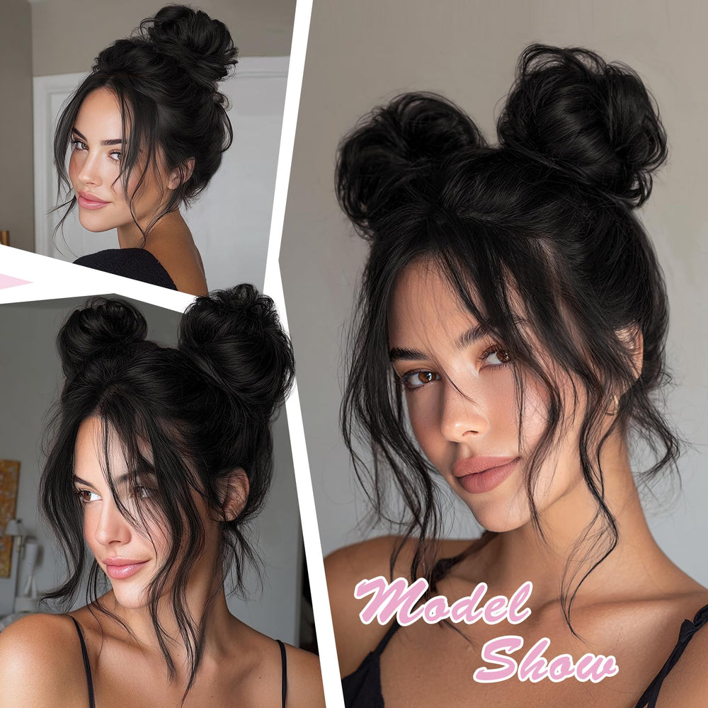 XIXISNOW cosplay-friendly bun for themed events and parties.