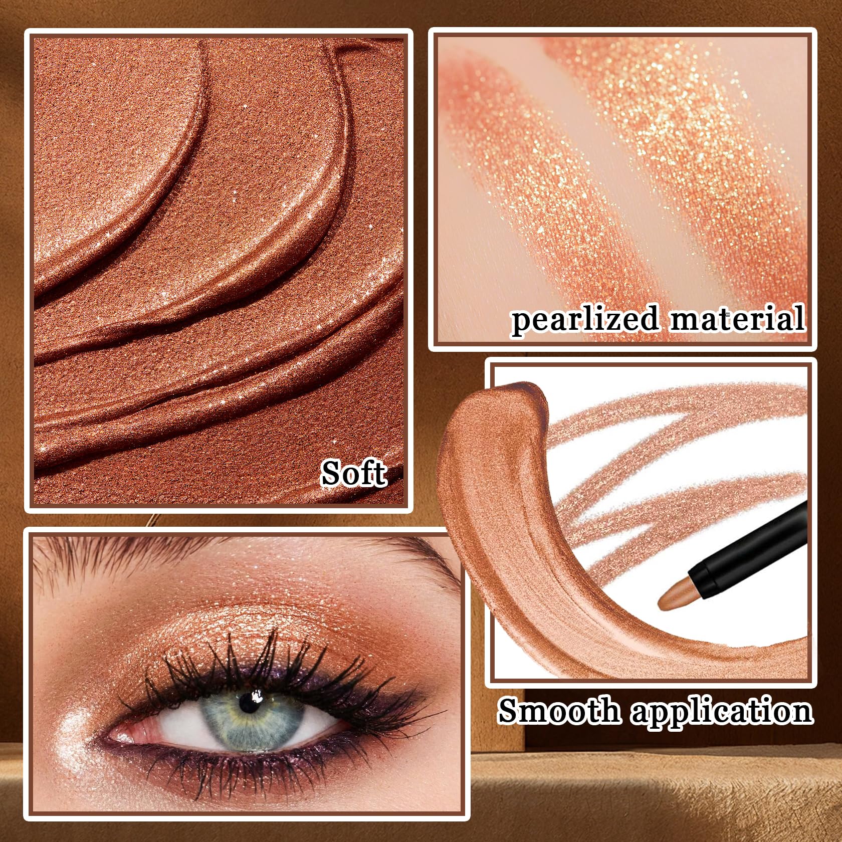 XMXueMei long-lasting color with easy smudge for quick everyday looks.