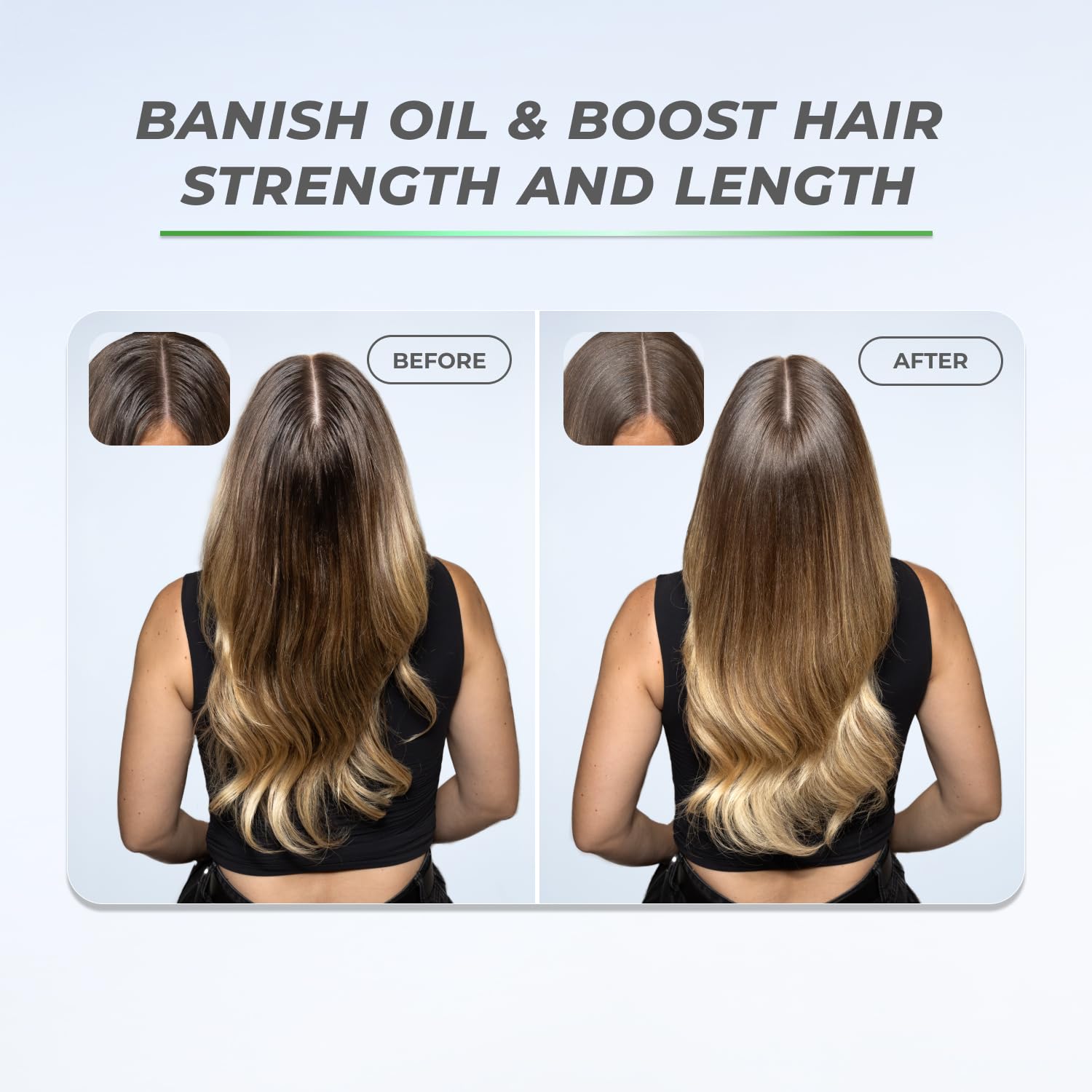XMONDO Hair BOOST X Dry Shampoo lightweight formula leaves hair soft.