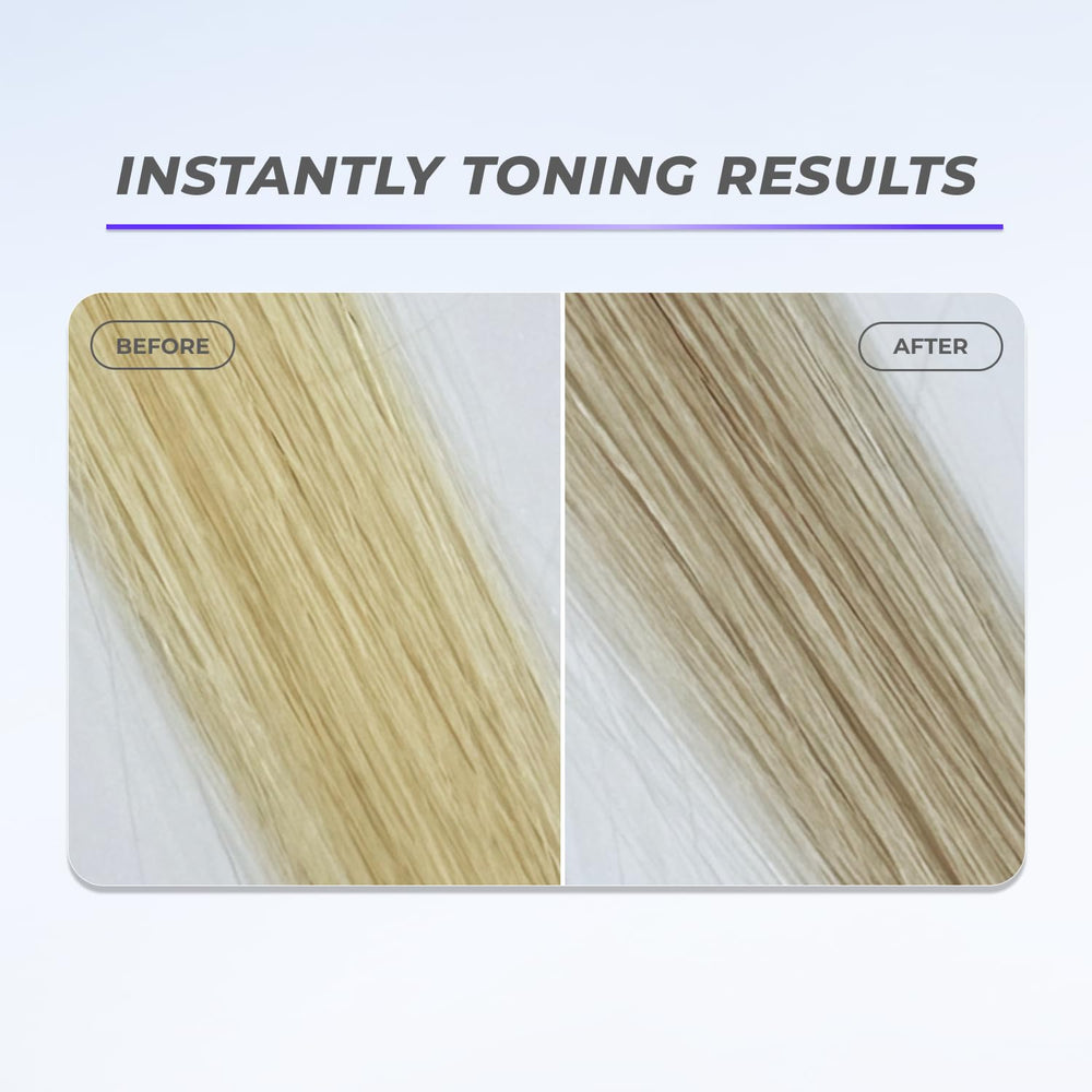 XMONDO hair-care routine with foam for quick, frizz-free styling