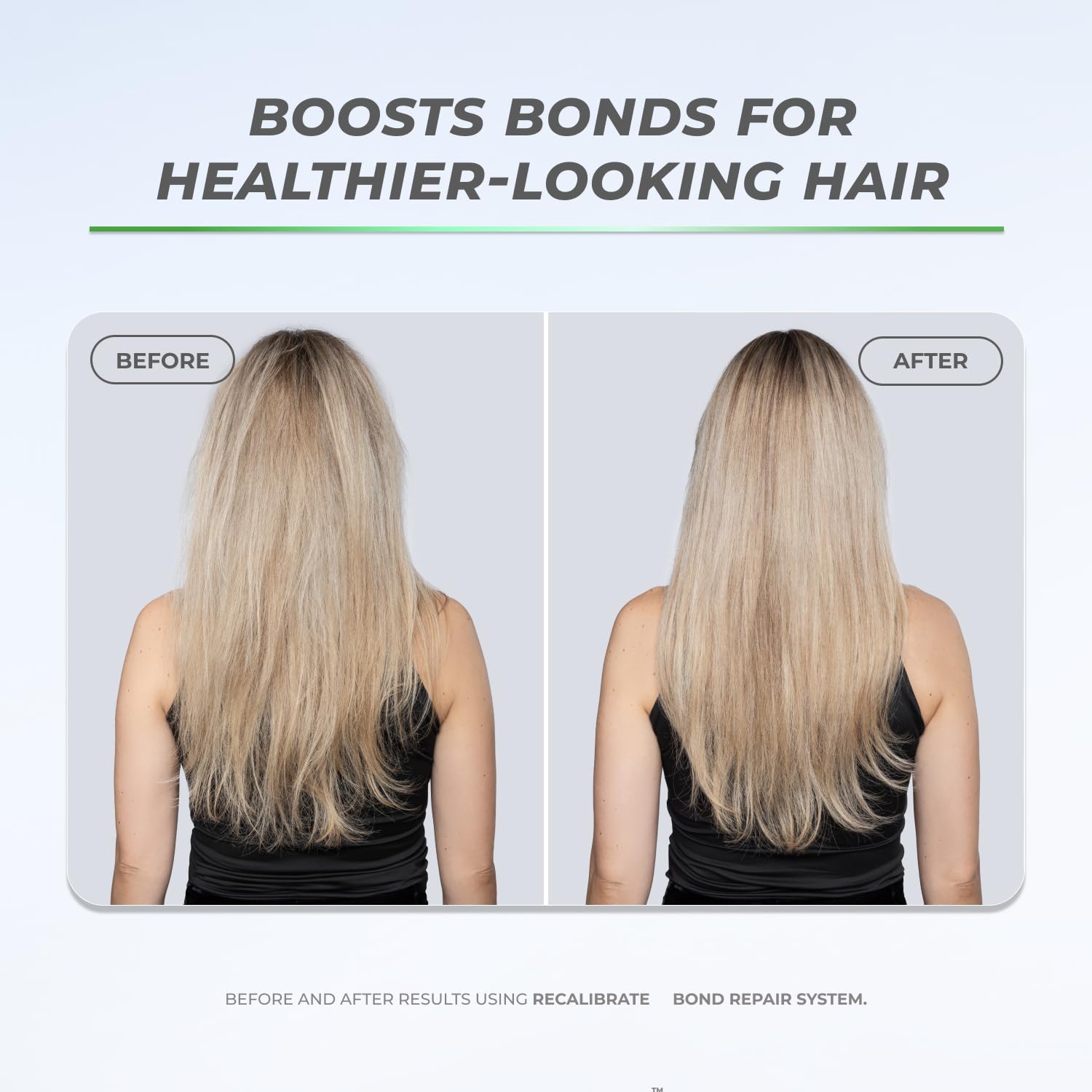 XMONDO conditioner being applied to hair length and ends