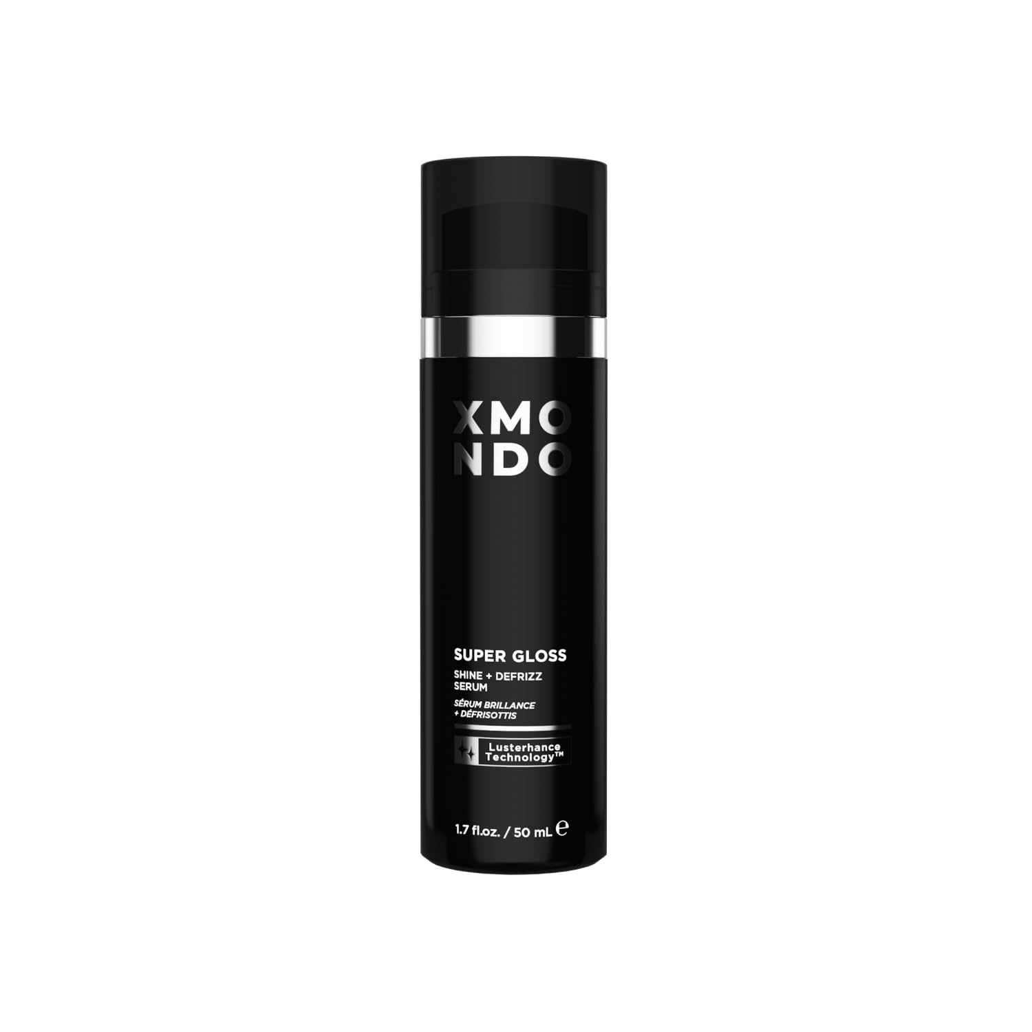 XMONDO Hair Super Gloss Shine bottle promises instant gloss.