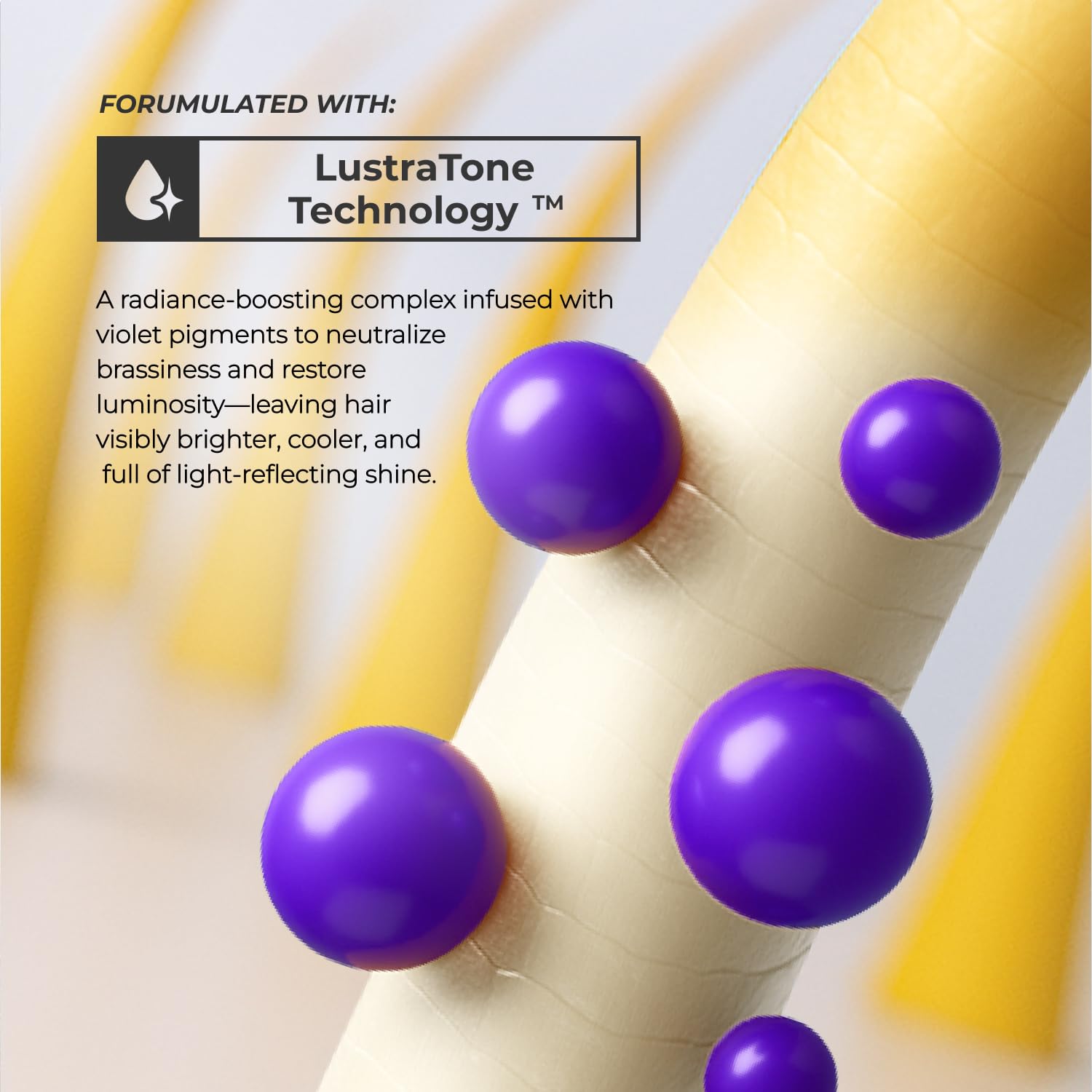 Creamy formula enriched with jojoba oil and plant proteins for nourishment.