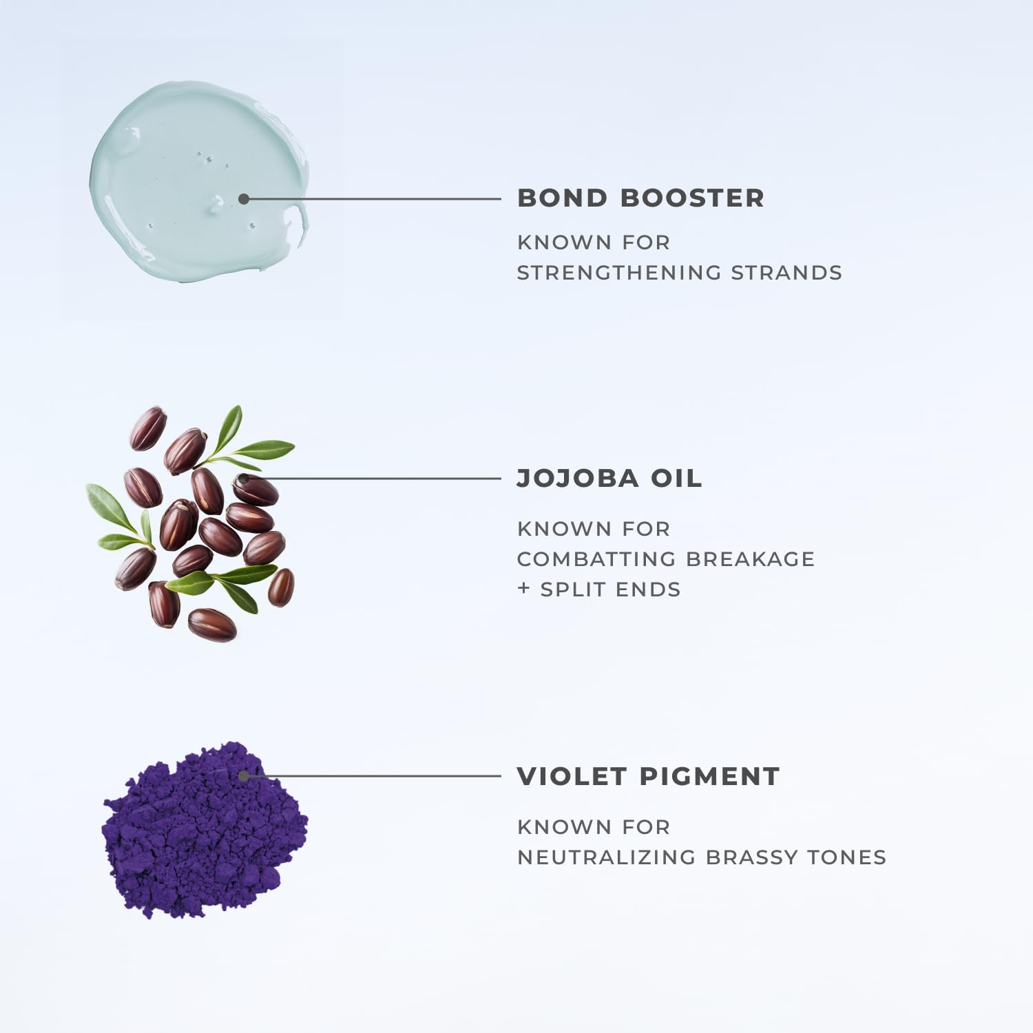 Damp hair with XMONDO conditioner ready for even tone and moisture.