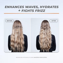 XMONDO Hair Wavetech frizz-control waves concept showcasing defined texture.