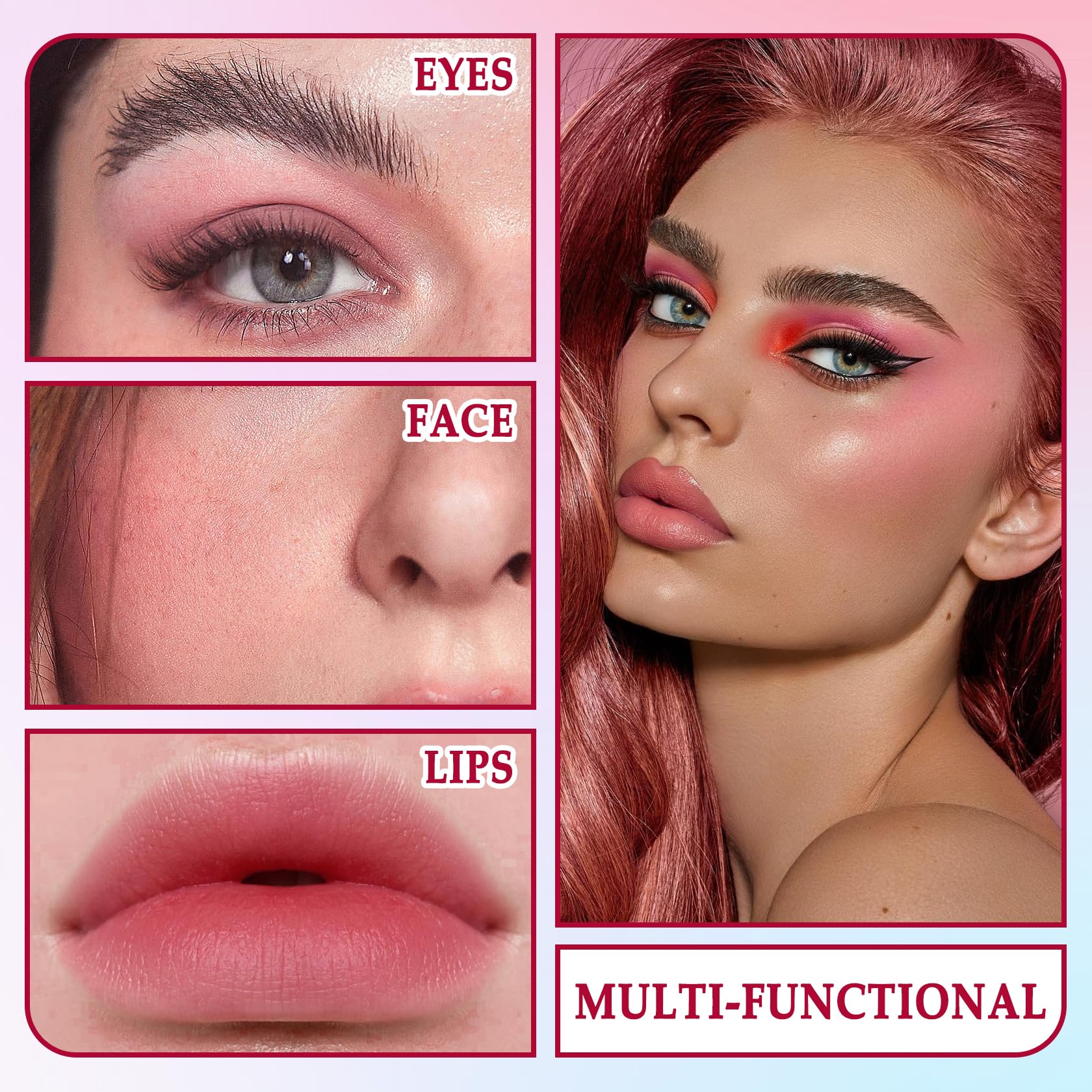 XMXueMei multi-use blush stick for lips and eyes color