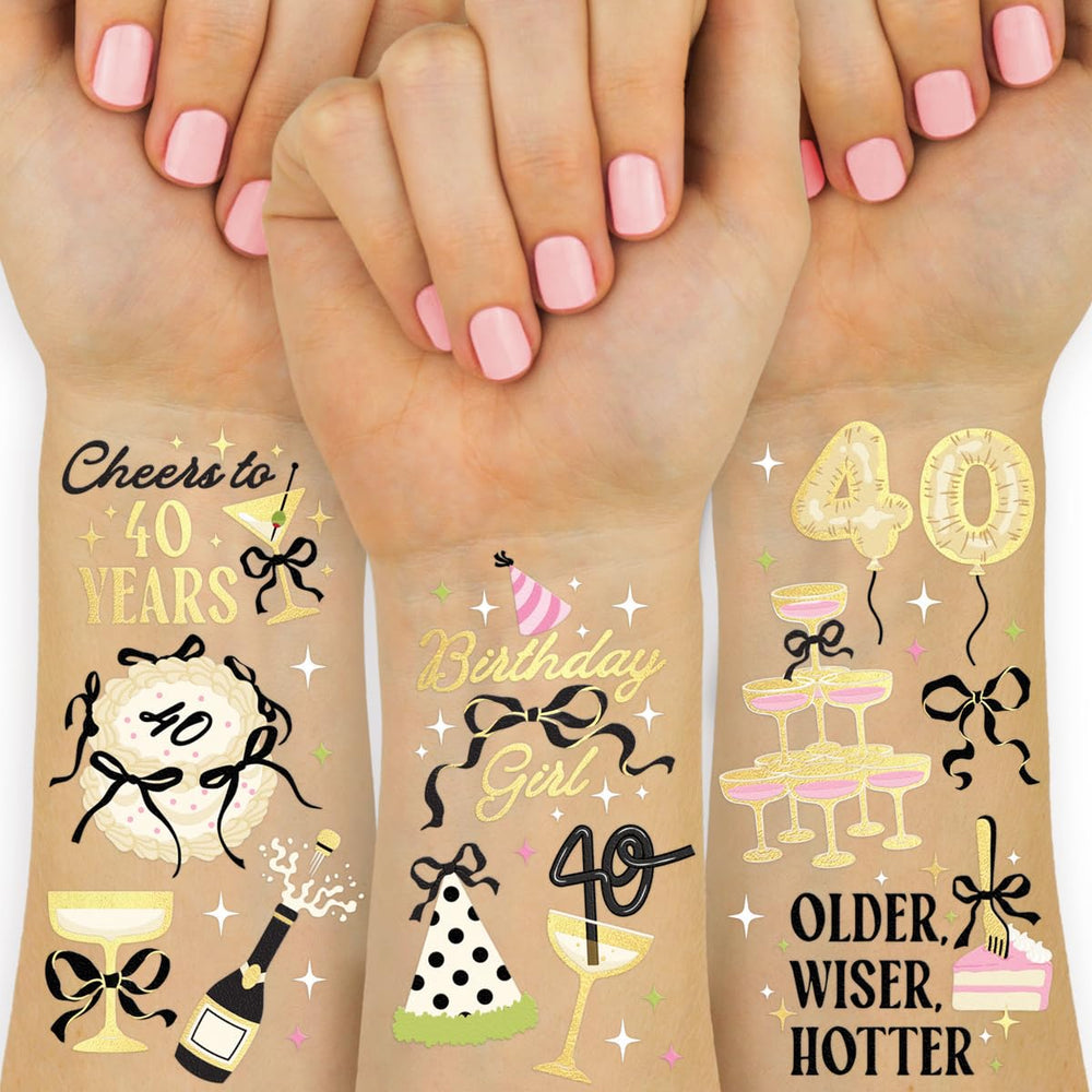 xo, Fetti gold foil accents shimmer under lighting for standout photo booth props.