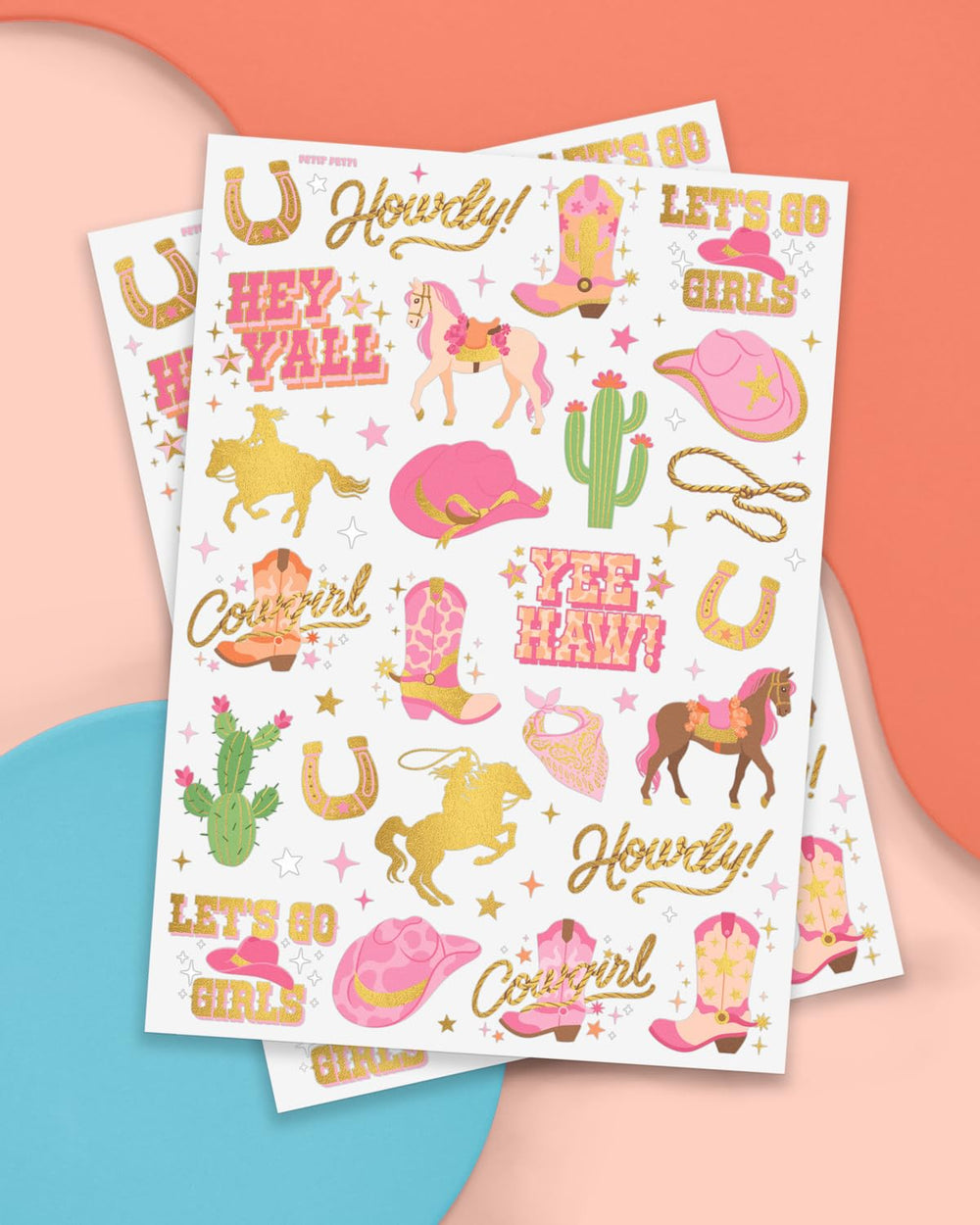 xo Fetti cowgirl tattoos cowgirl-hat design enhances outfits and photos