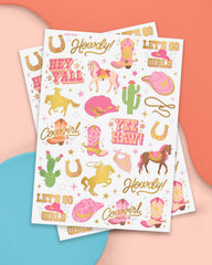 xo Fetti cowgirl tattoos cowgirl-hat design enhances outfits and photos