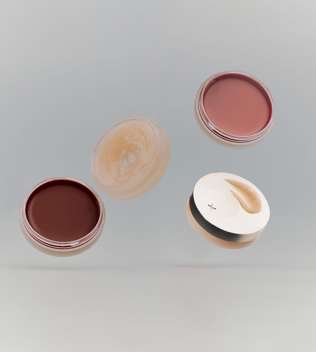 Lips wearing XOUL balm display a subtle glossy radiance.