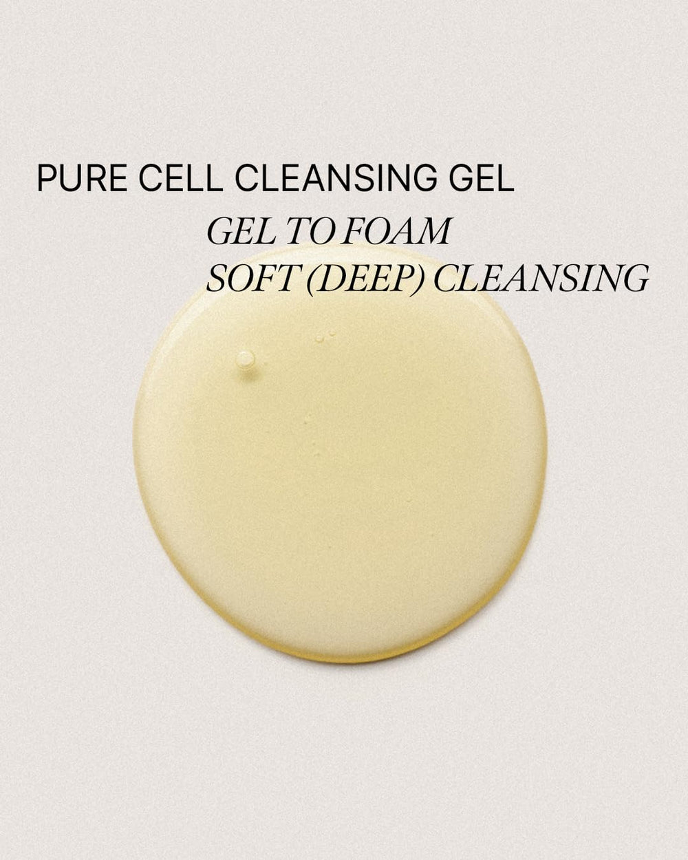 Morning routine with XOUL cleanser delivering a fresh, clean glow.