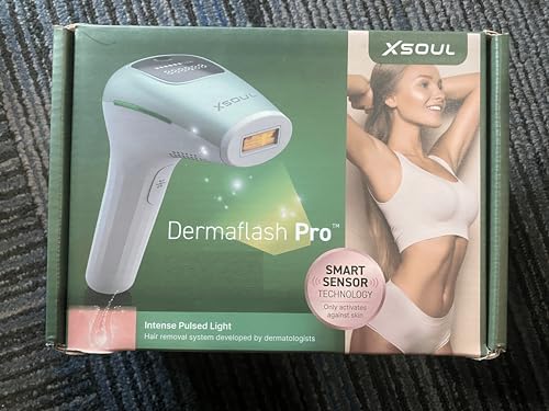 XSOUL IPL laser face treatment close-up for delicate areas.