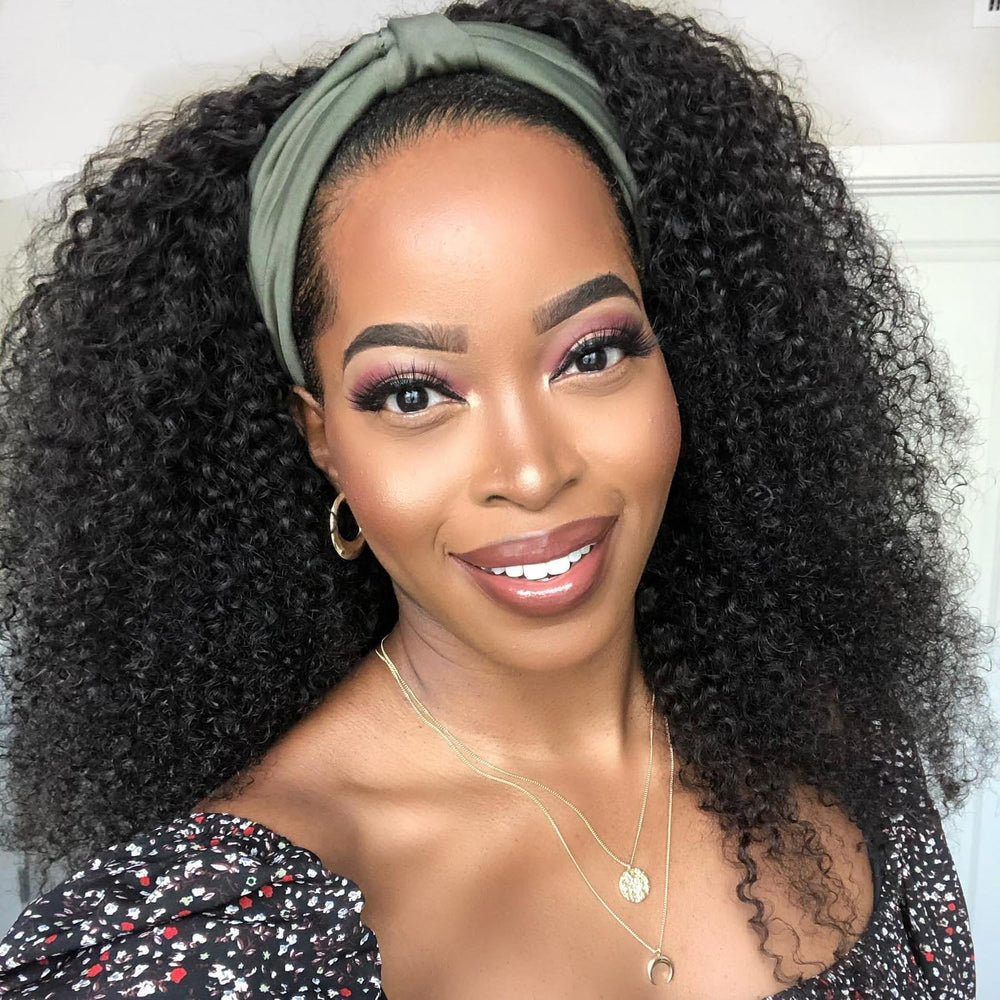 Xsy dyeable kinky curly wig lets you customize color with confidence