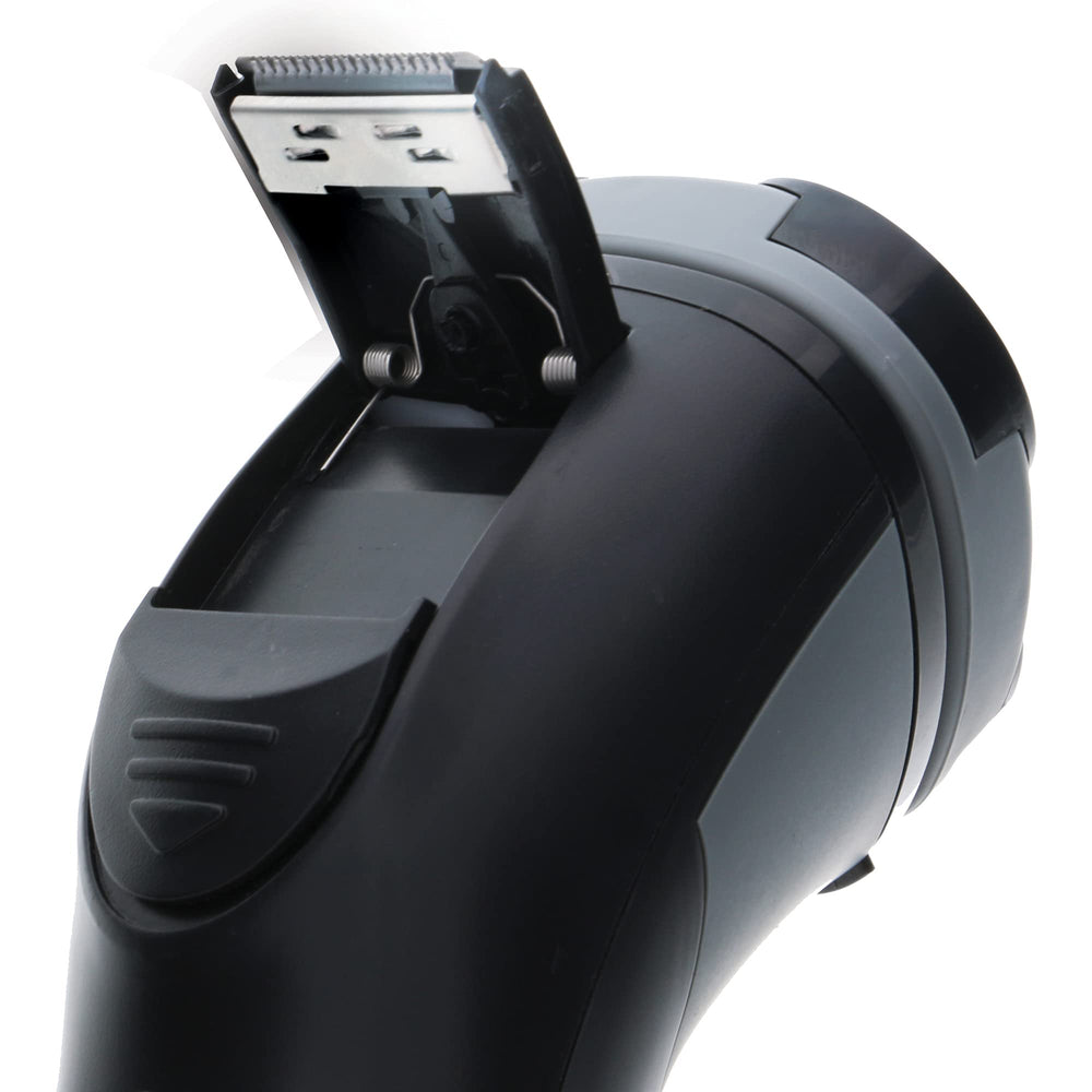 XTREME Barbasol rotary shaver travel-friendly compact design.