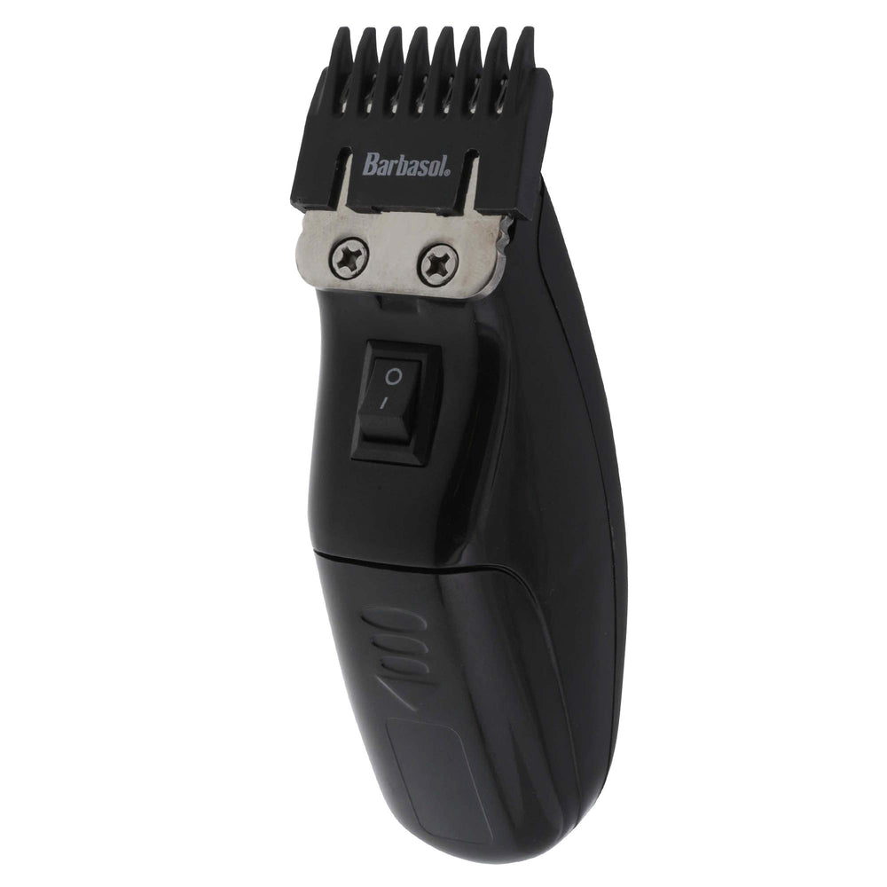 XTREME Barbasol Touch Up Trimmer AA-powered cordless convenience.