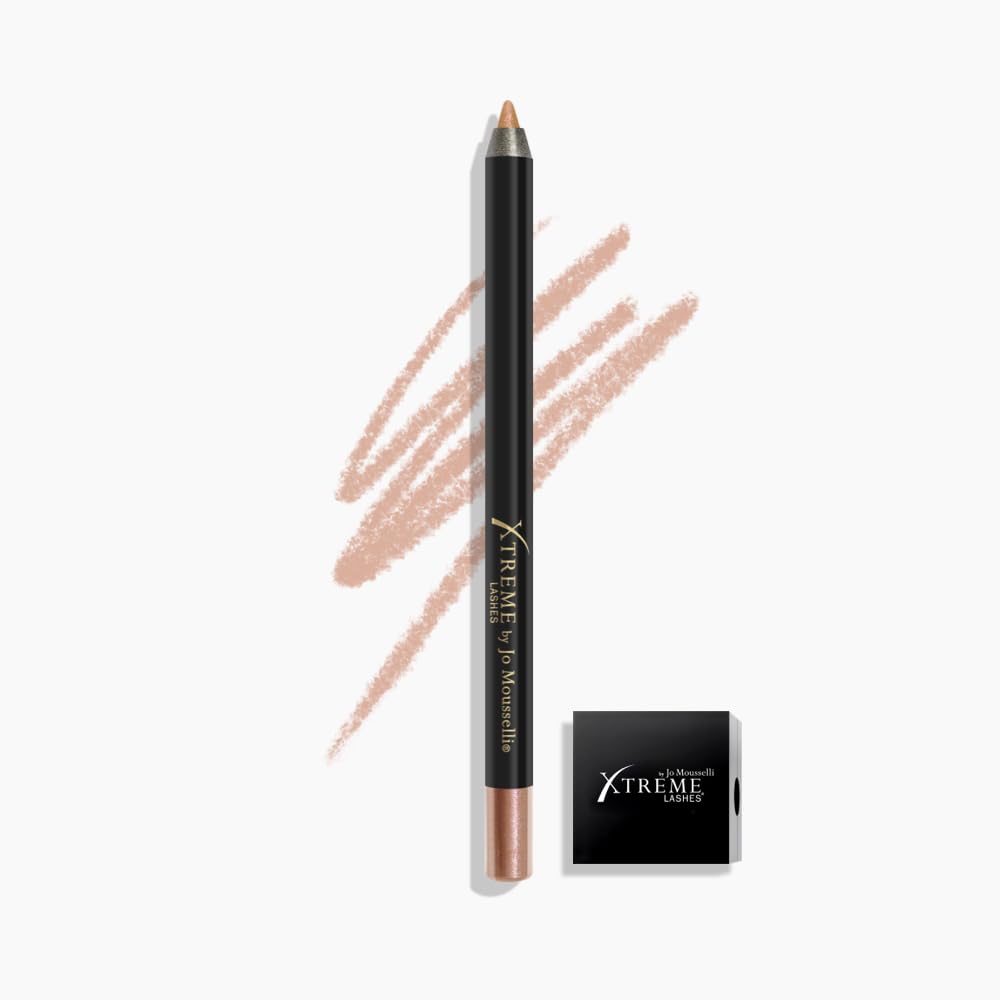 Xtreme Lashes GlideLiner Rose Gold pencil for long-lasting waterproof eye definition