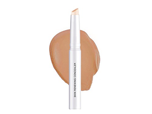 Xtreme Lashes Skin Renewing Cream Concealer beige swirl texture on skin