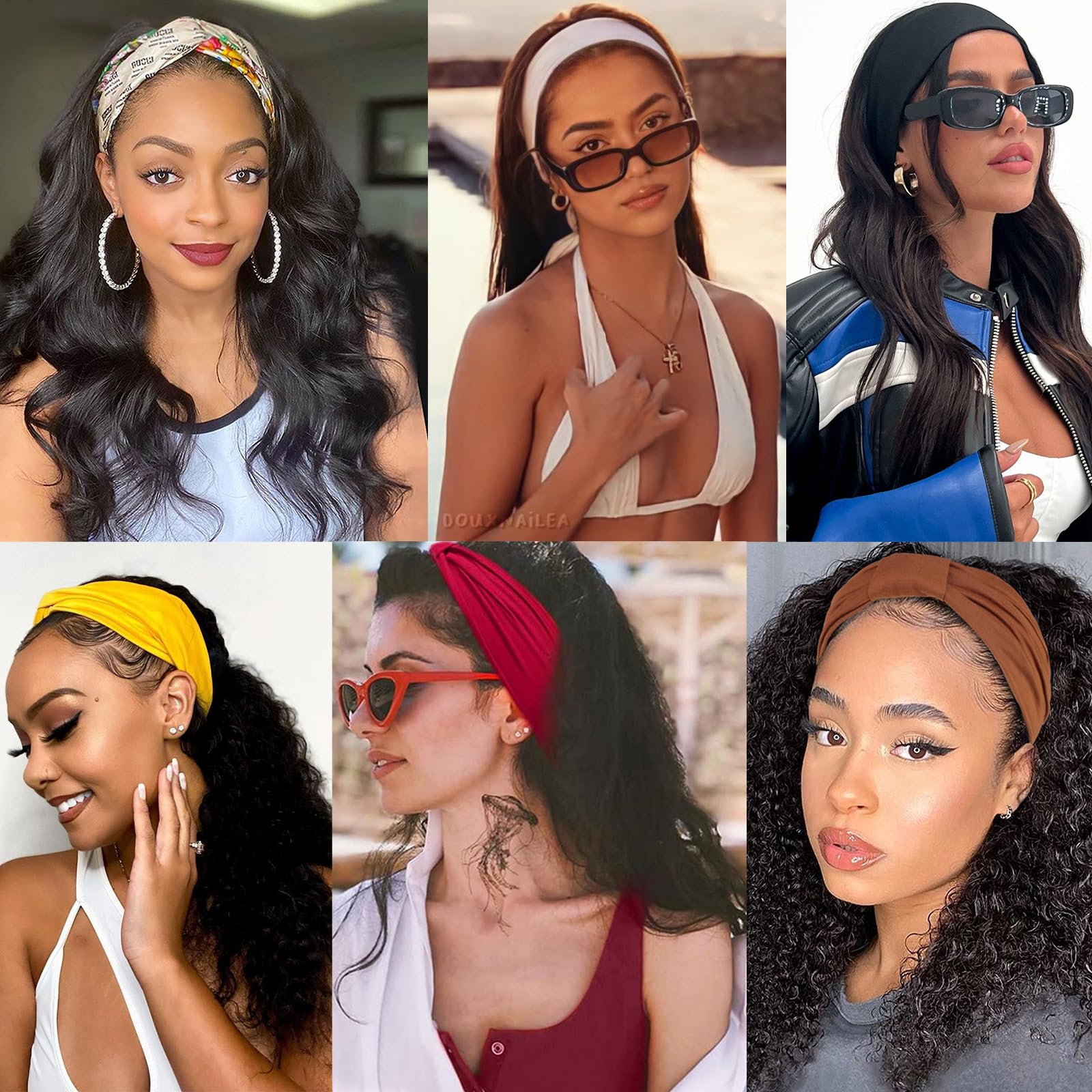 XTREND gift-ready headbands boho set ideal for gifting