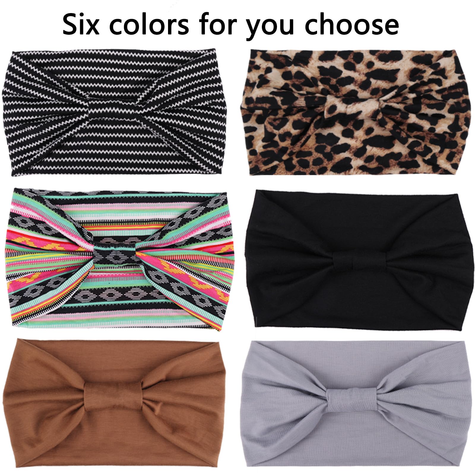 XTREND knot headband bohemian style solid secure fit during workouts