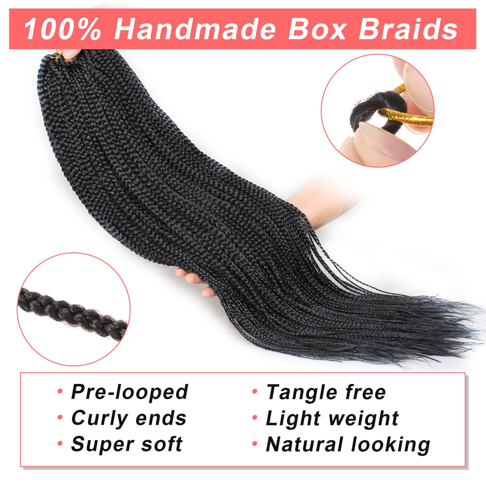 XTREND knotless box braids offer natural look with comfortable wear