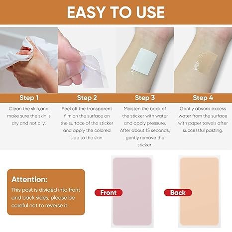 XUEVORIY natural-looking coverage minimizes visible contrast