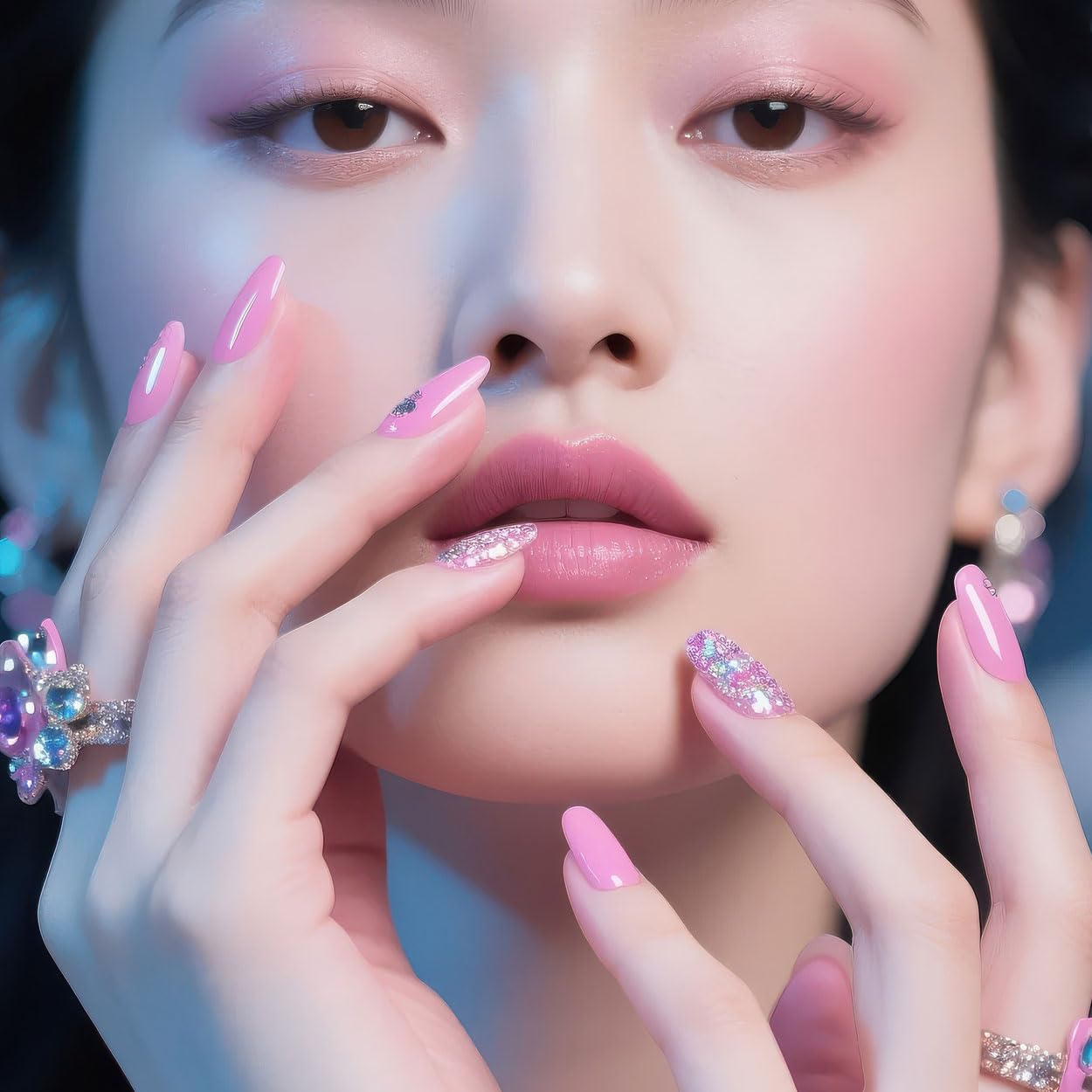 XUNCUNFAN reusable nails set allows easy removal and reuse.