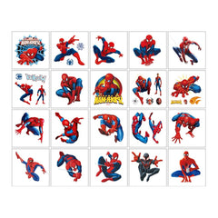 XXMML Spiderman waterproof tattoos designed to last through activities
