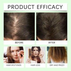 Hydrolyzed keratin detail indicating hair strengthening properties