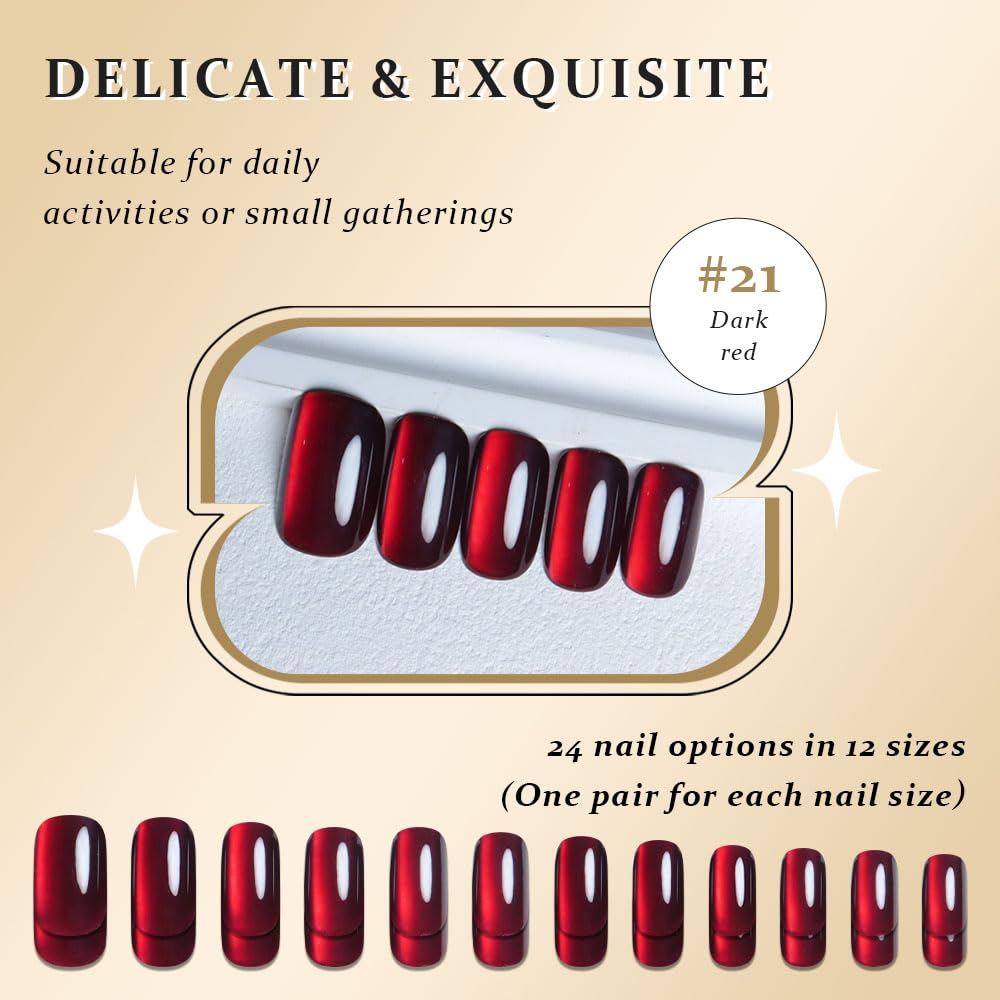 XZMeiLun 24-piece nail kit ready for creative nail art at home.