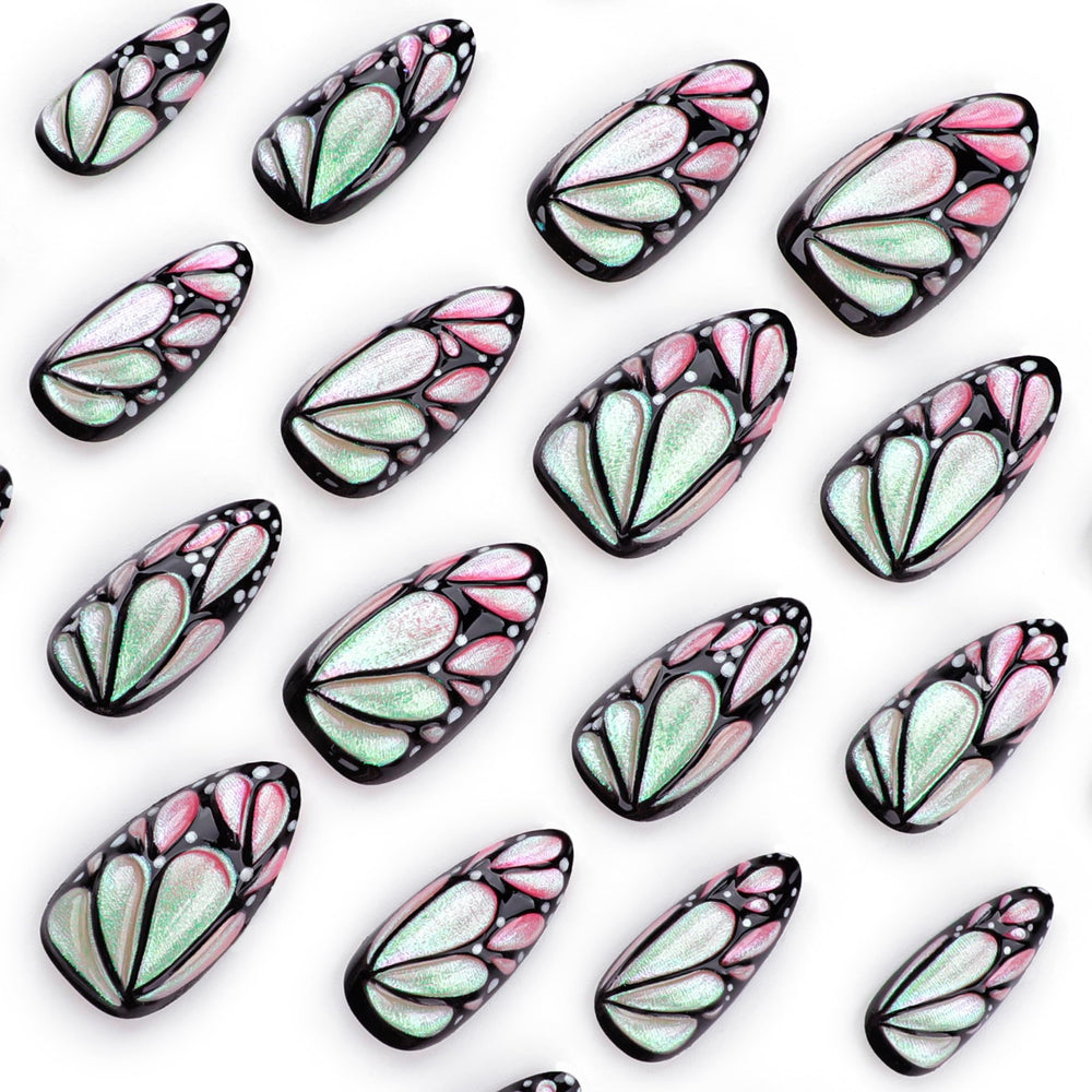 XZMeiLun 3D butterfly wings detail highlights luxurious finish