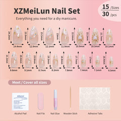 XZMeiLun jelly glue for temporary wear on nails