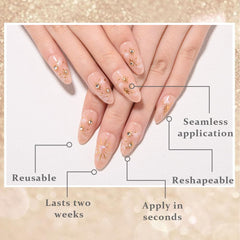 XZMeiLun nail glue for longer hold during activities