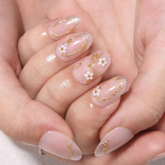 XZMeiLun short round acrylic nails designed for gentle, comfortable wear
