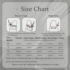 Yabonica reusable salon nails suitable for wedding or party looks