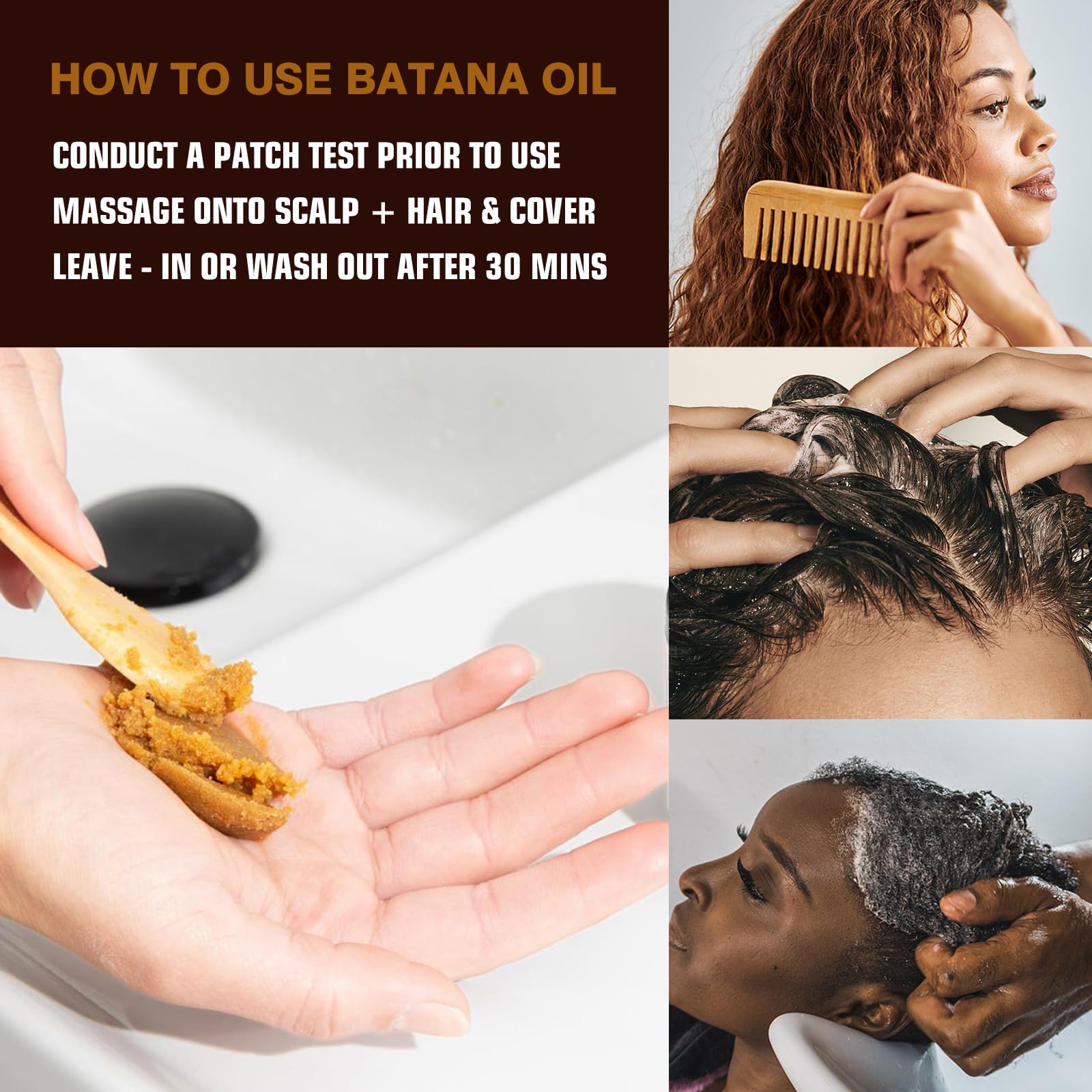 Yacemira Batana Oil texture application shows lightweight, non-greasy feel.