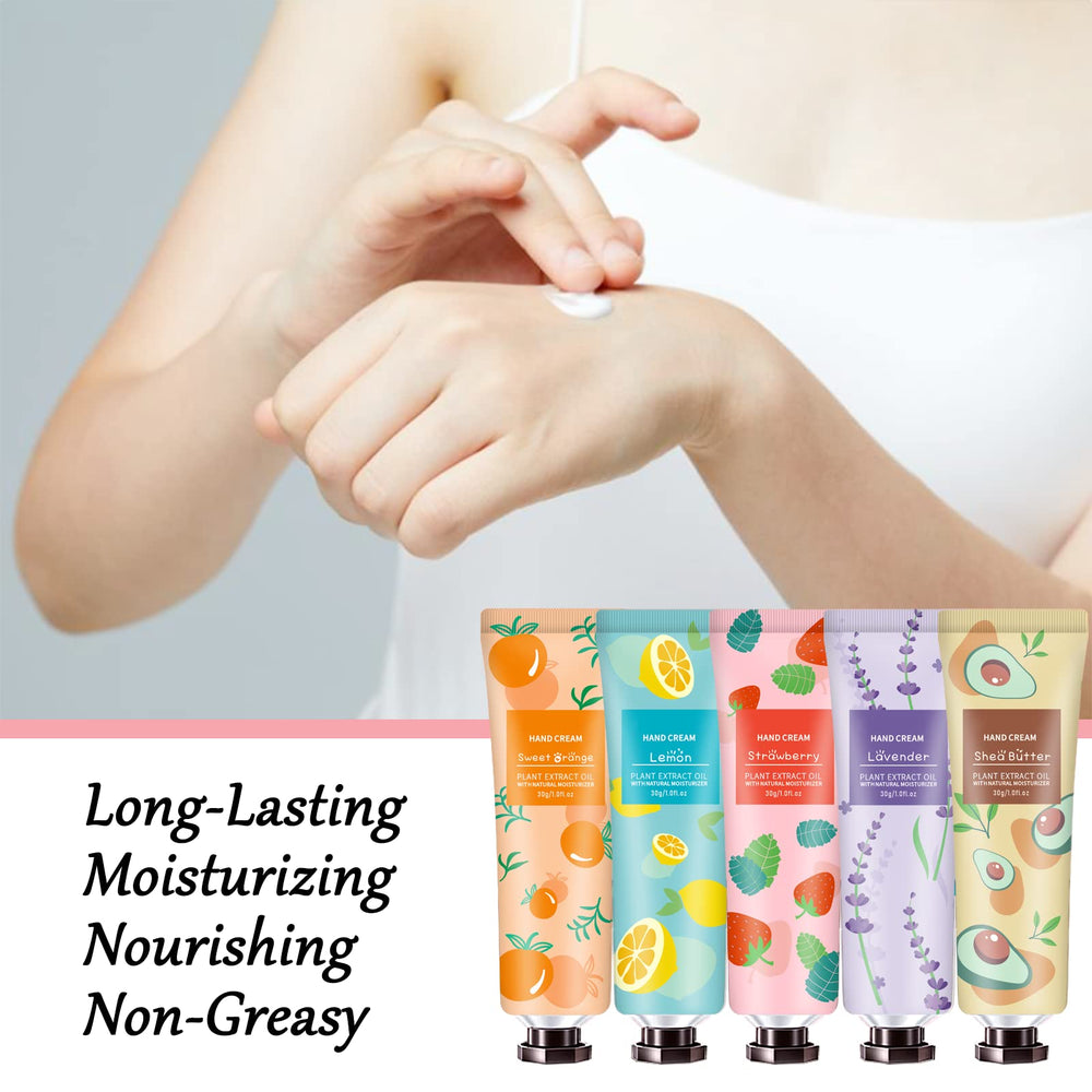 YAERZI rose hand cream floral scent with lasting softness